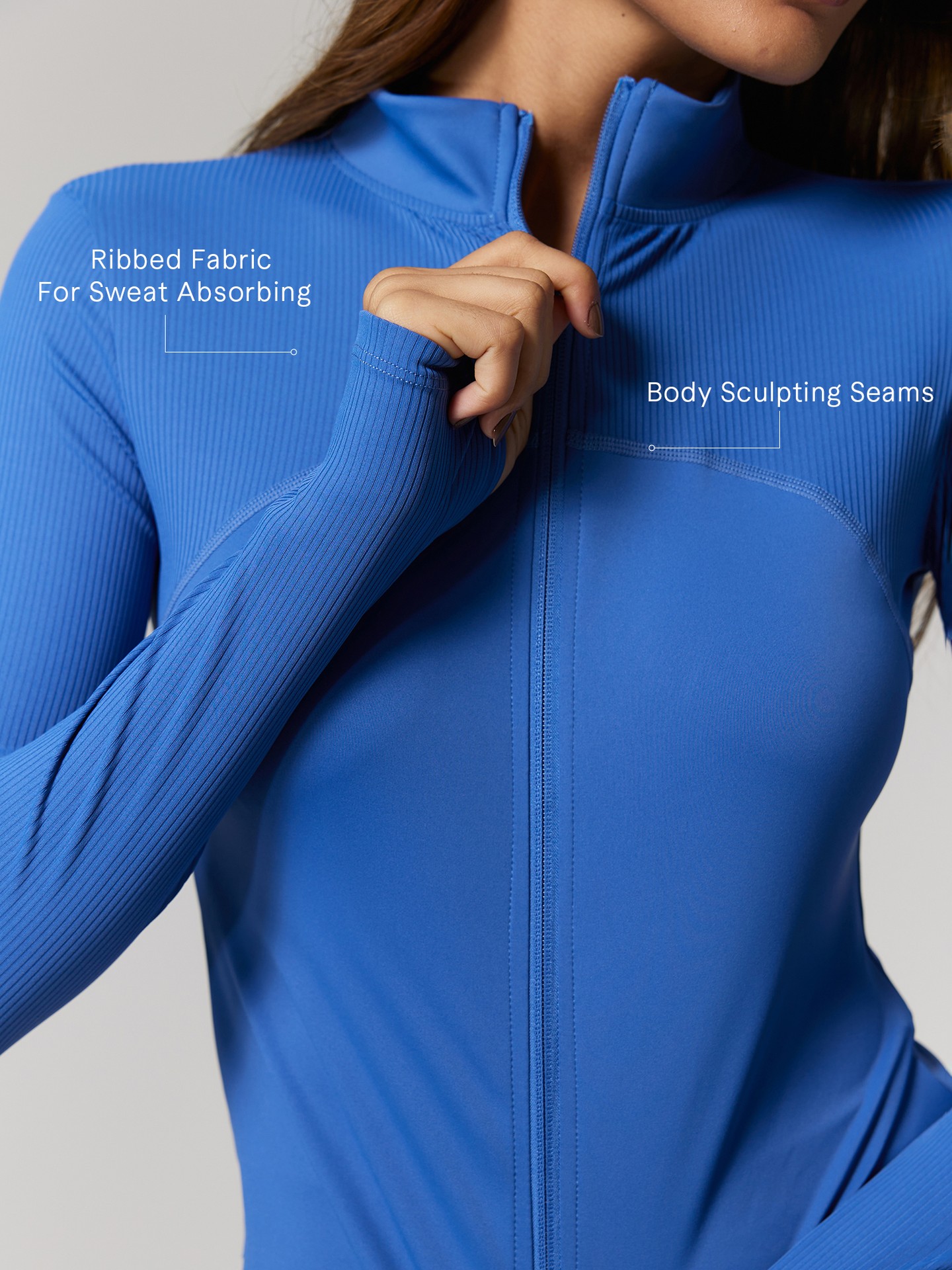 Ribbed Sports Jacket