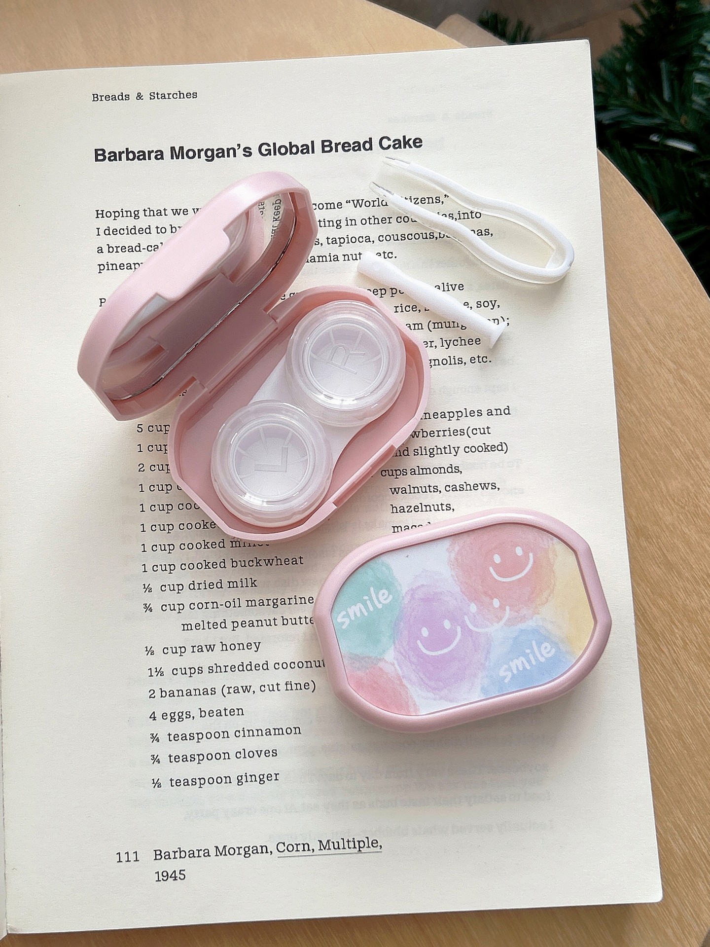 1Set Heart Contact Lens Cases