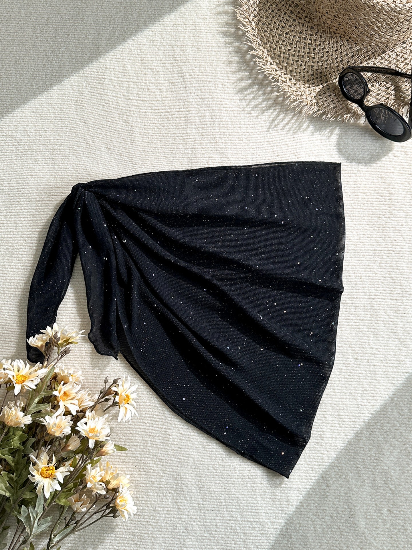 Asymmetric Beach Skirt