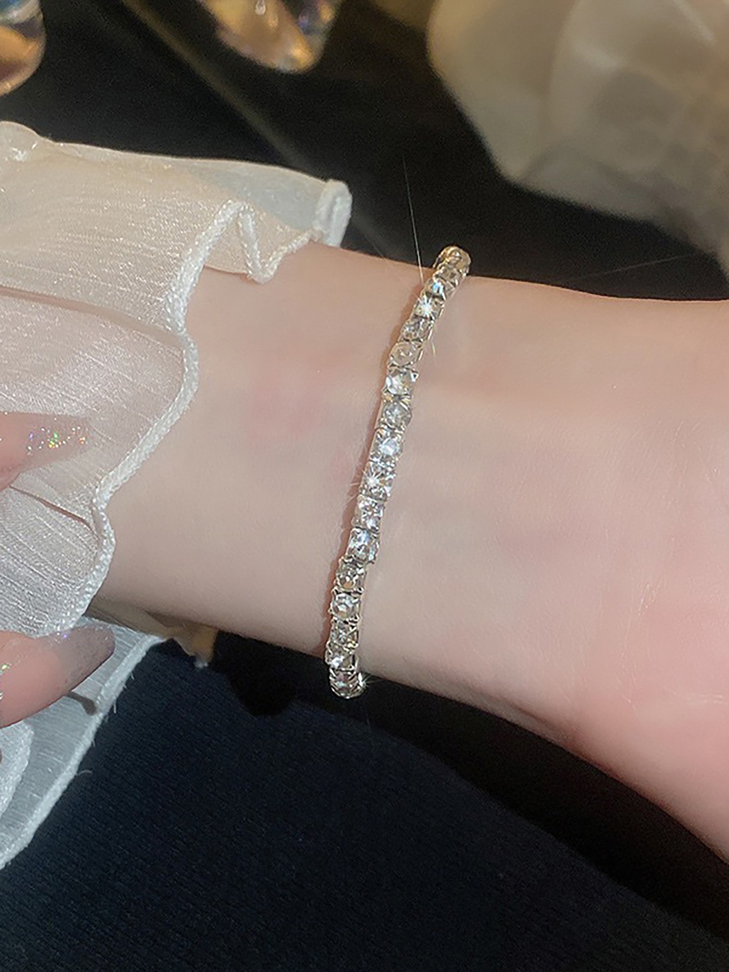 Rhinestone Fashion Bracelet