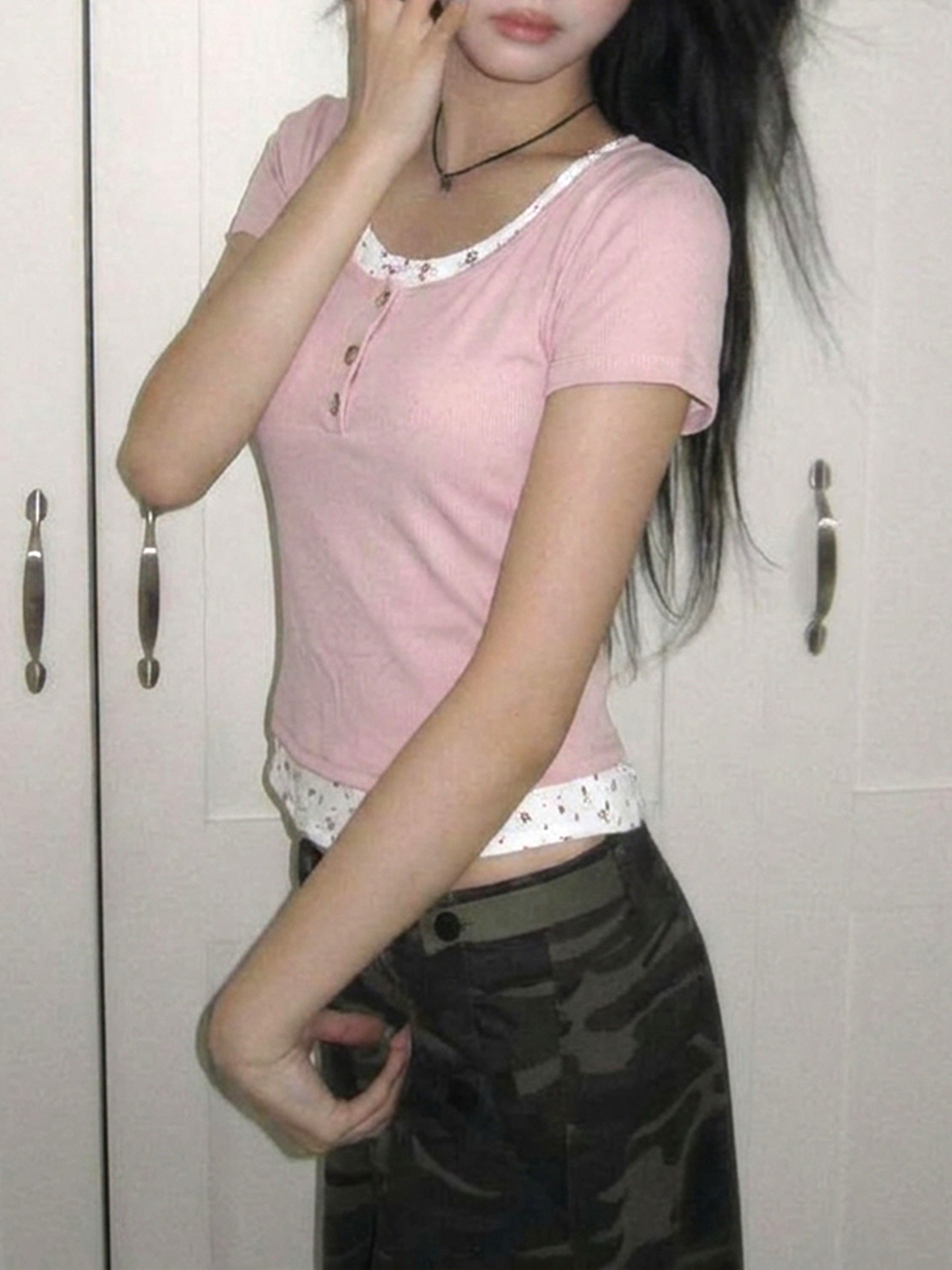Fake 2 PCS Top