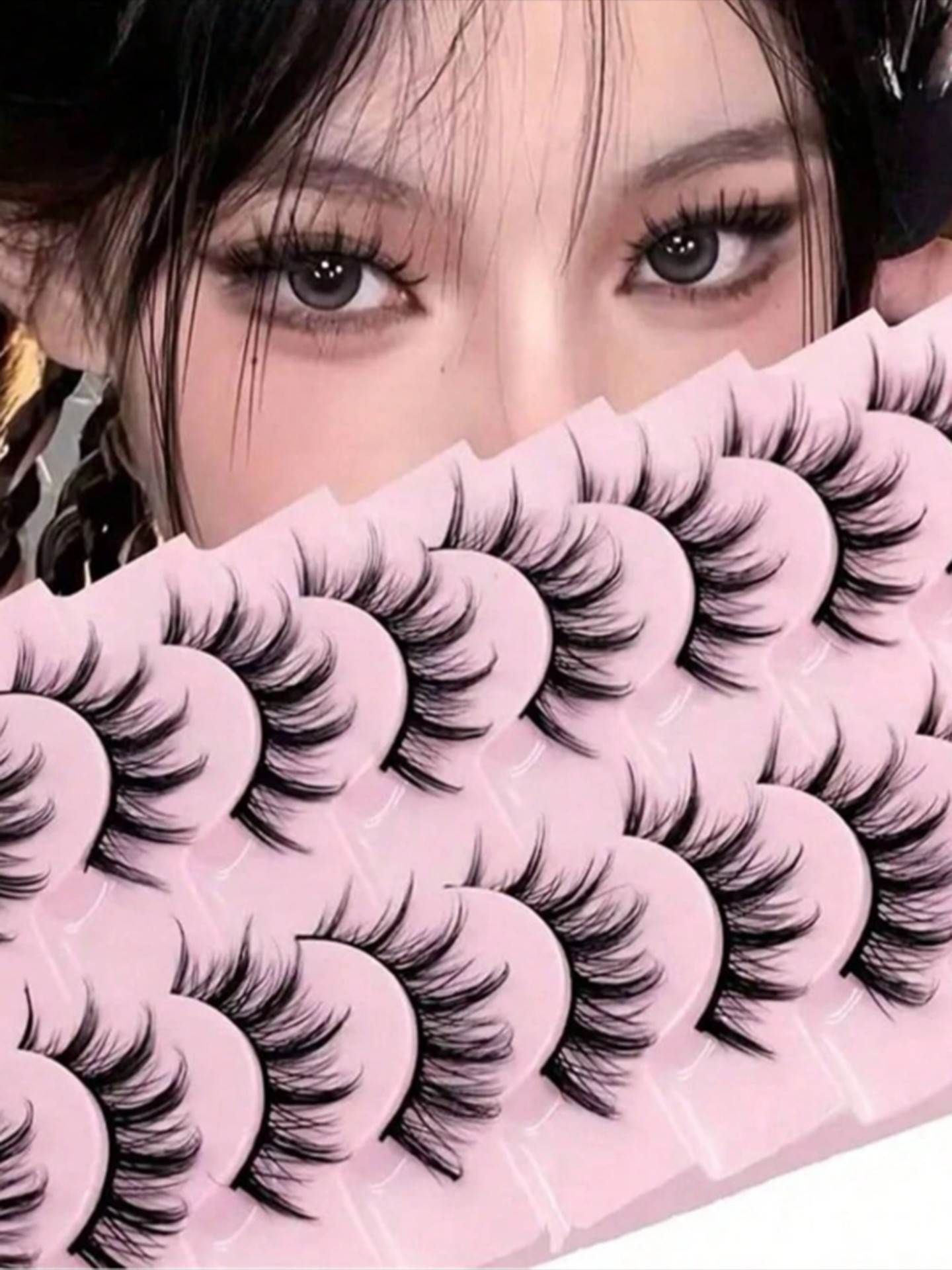 10pairs Comic Eyelash