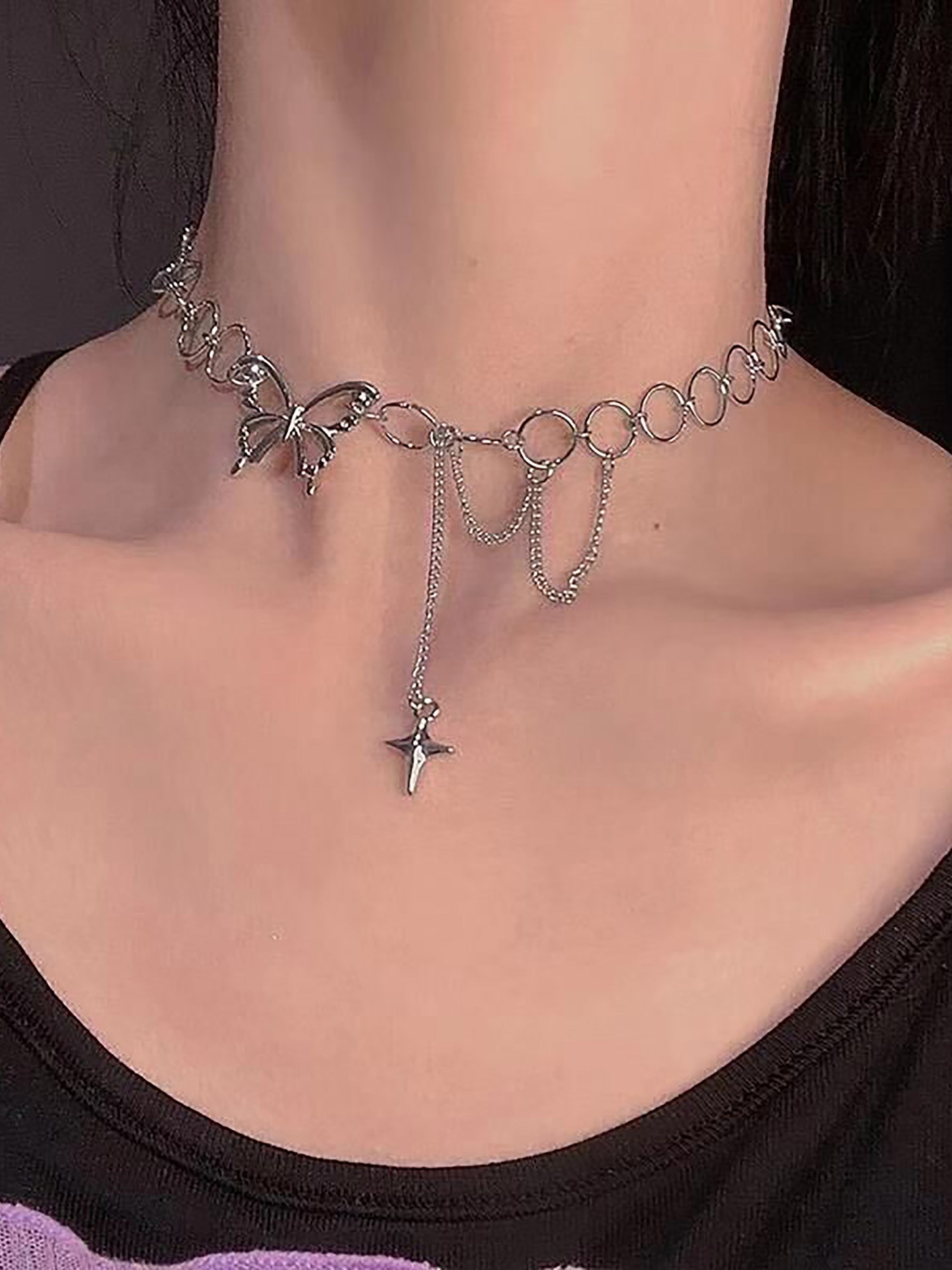 Butterfly Artificial Jewellery - Chokers Necklace