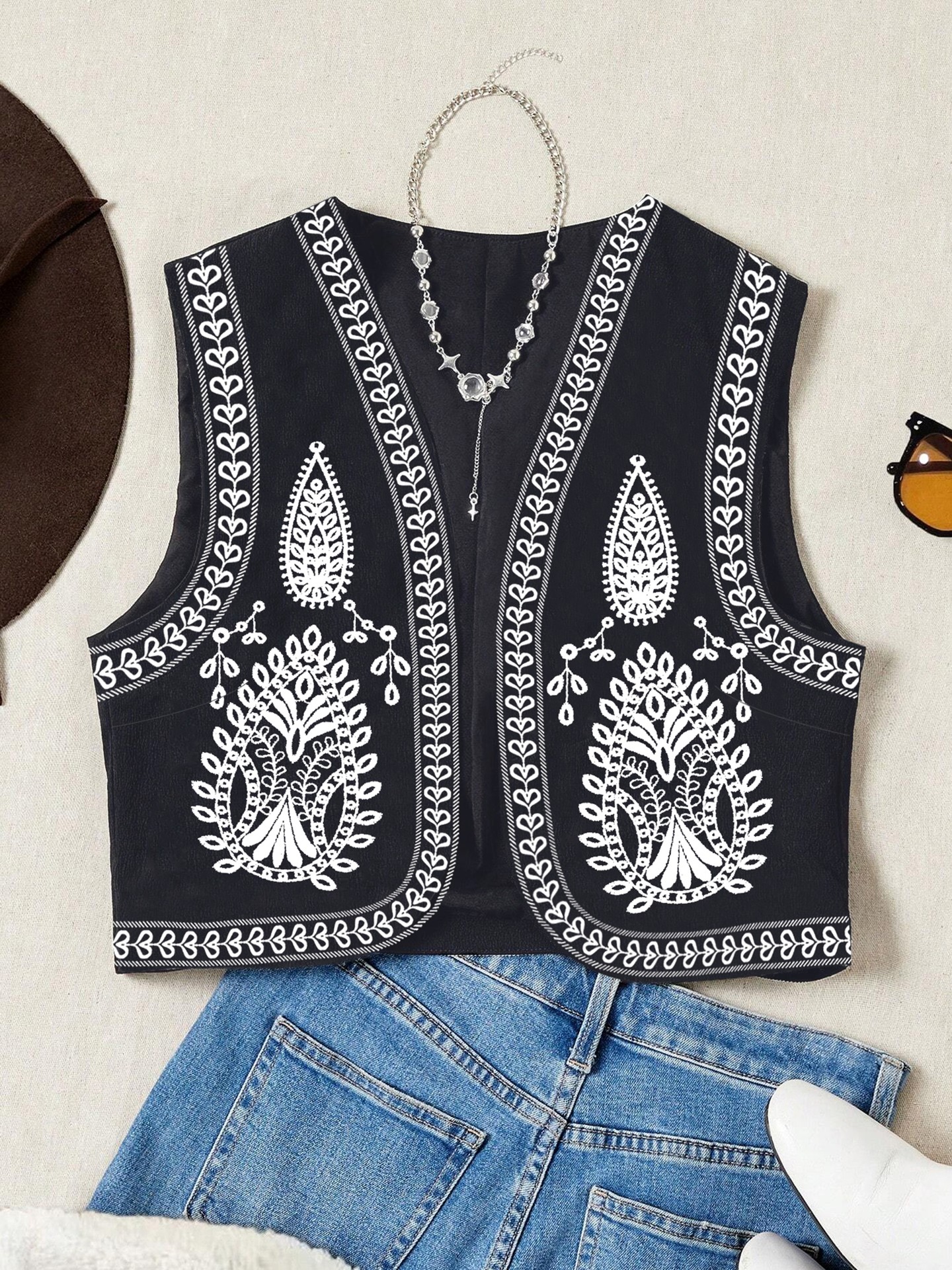 Boho style Vest