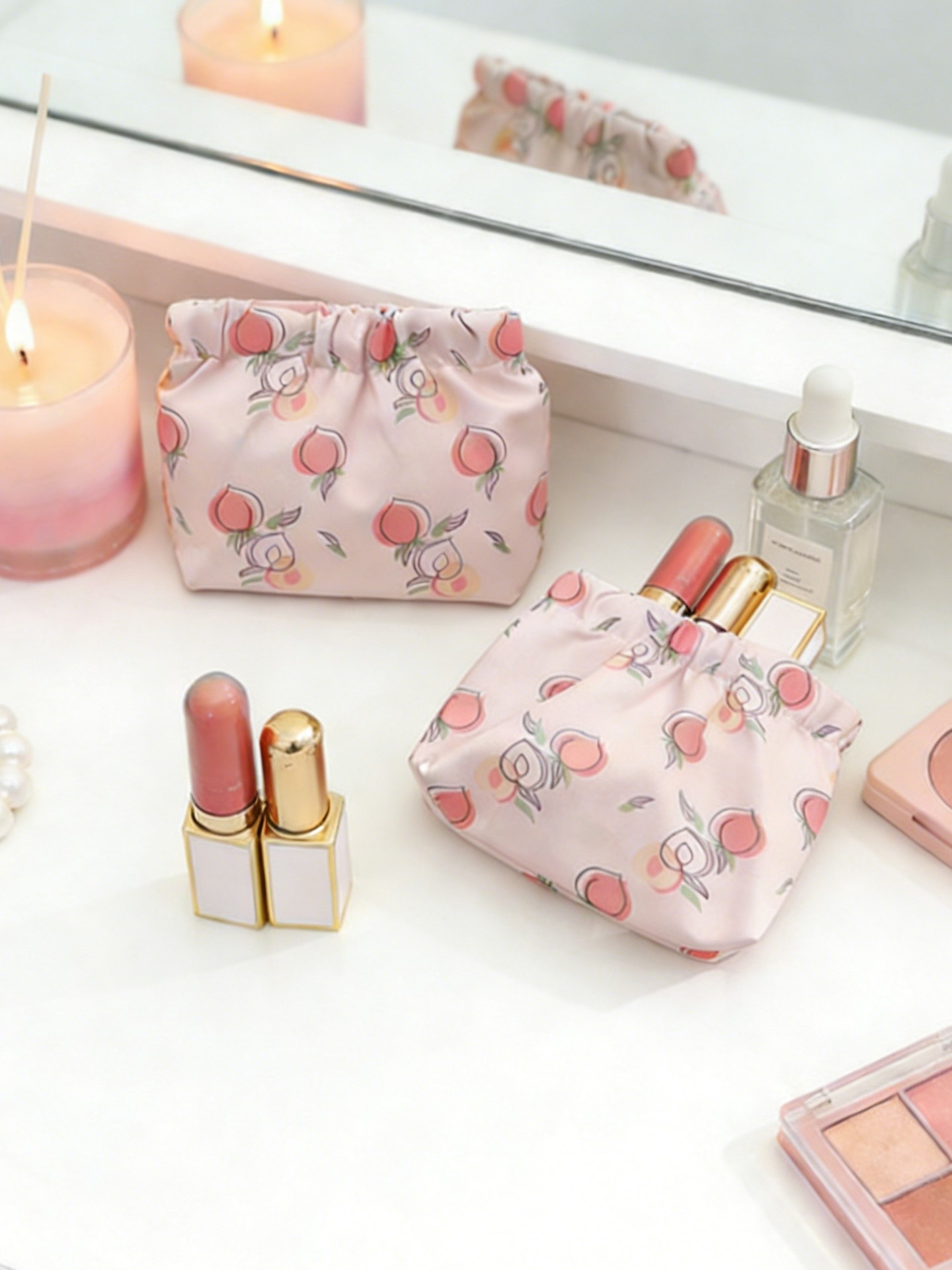 Flowers Makeup Pouch