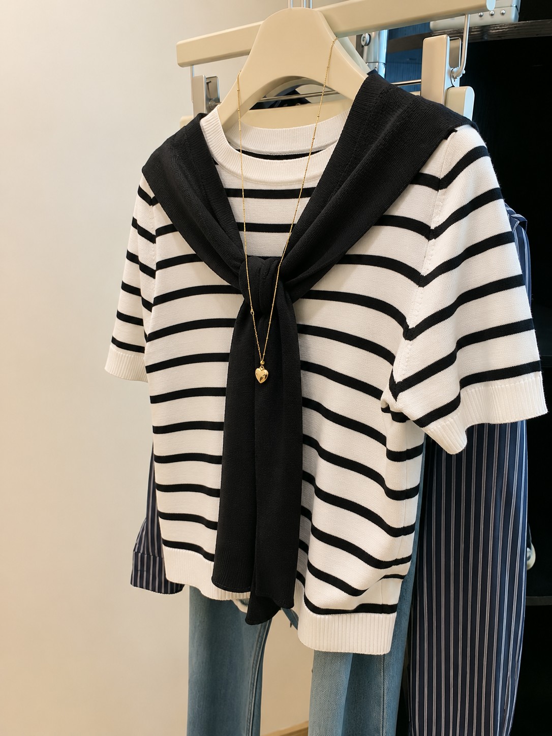 Cape Knit Top