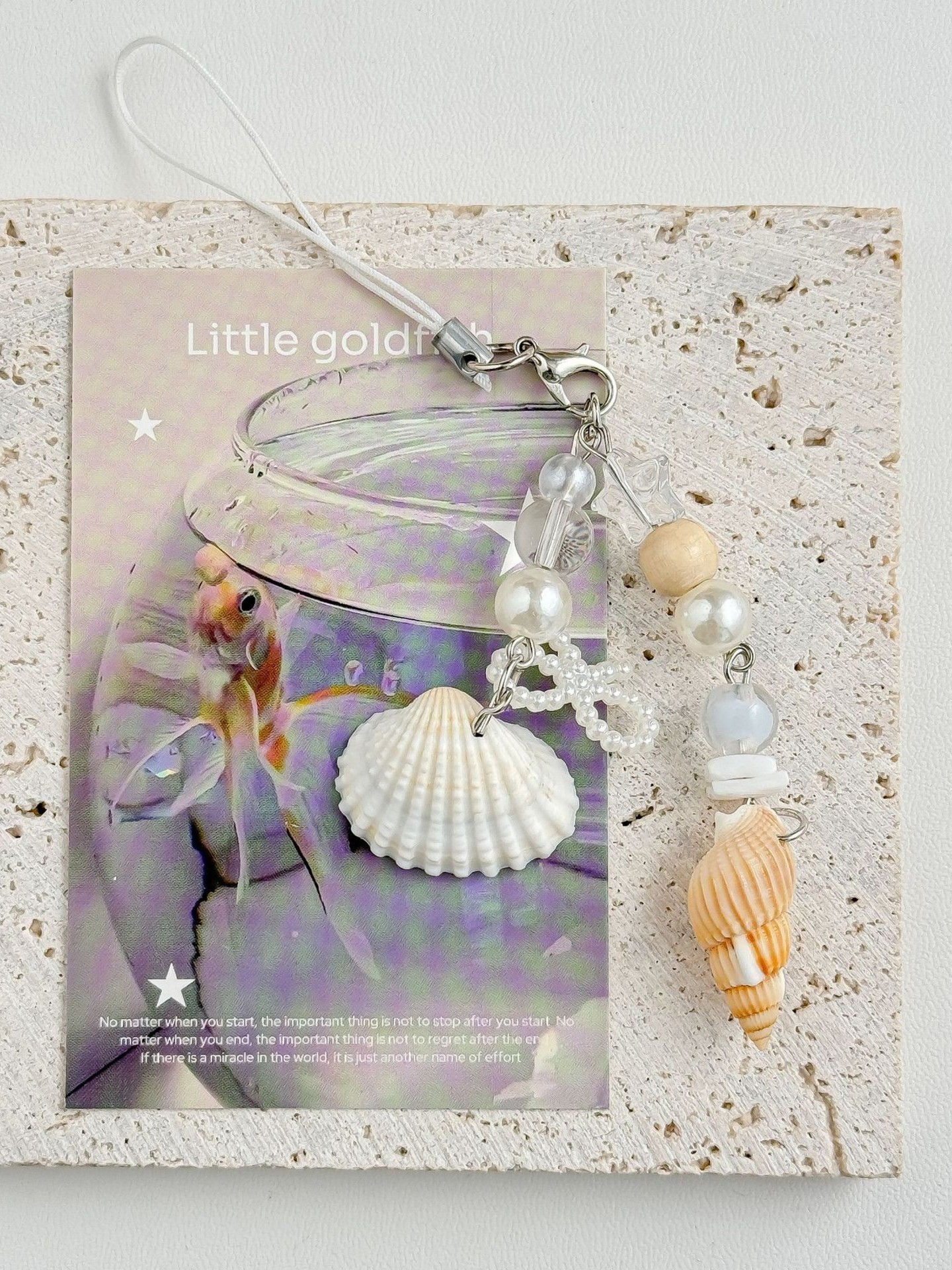 Starfish Phone Charm