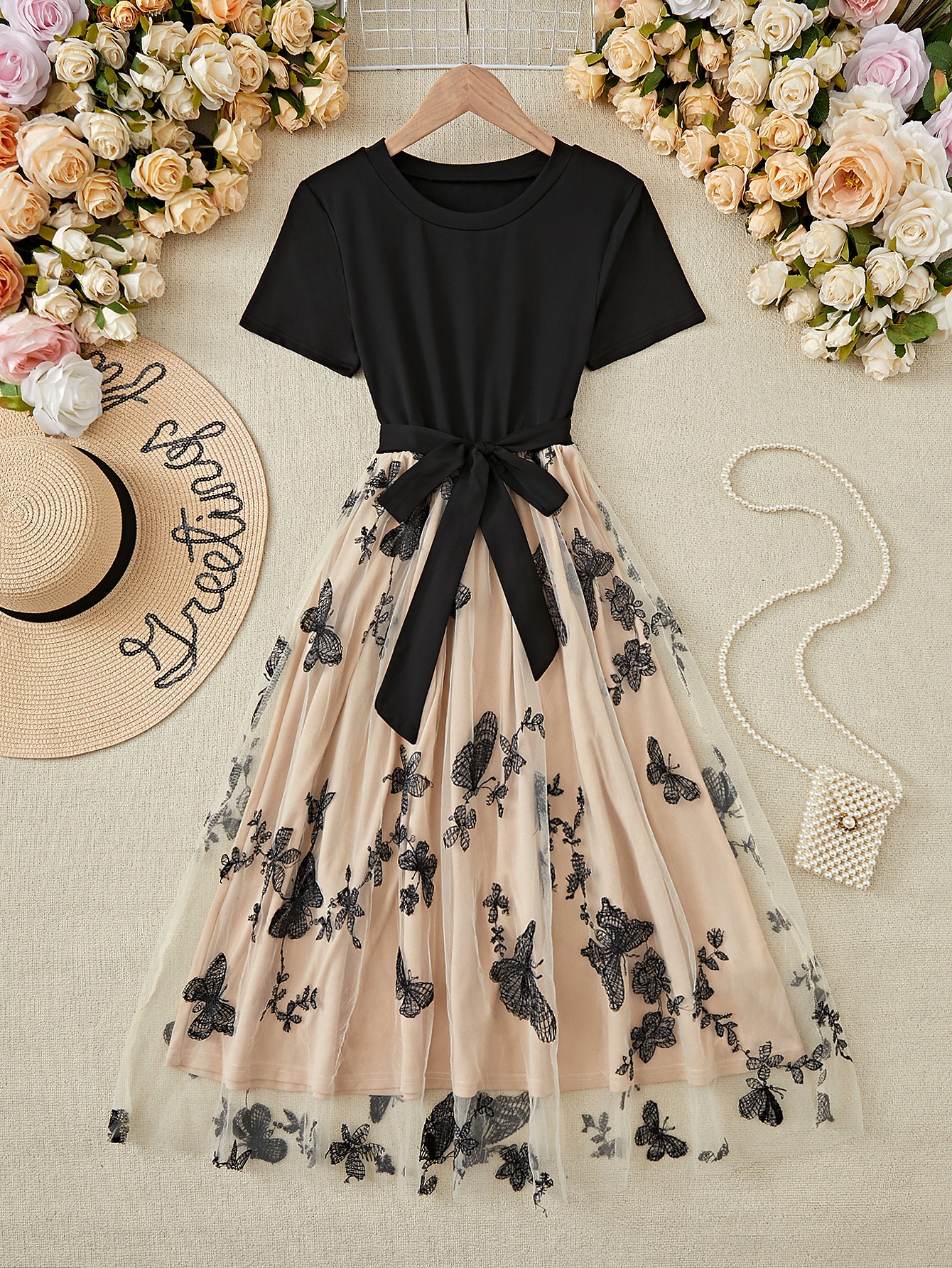 Butterfly A-Line Dress