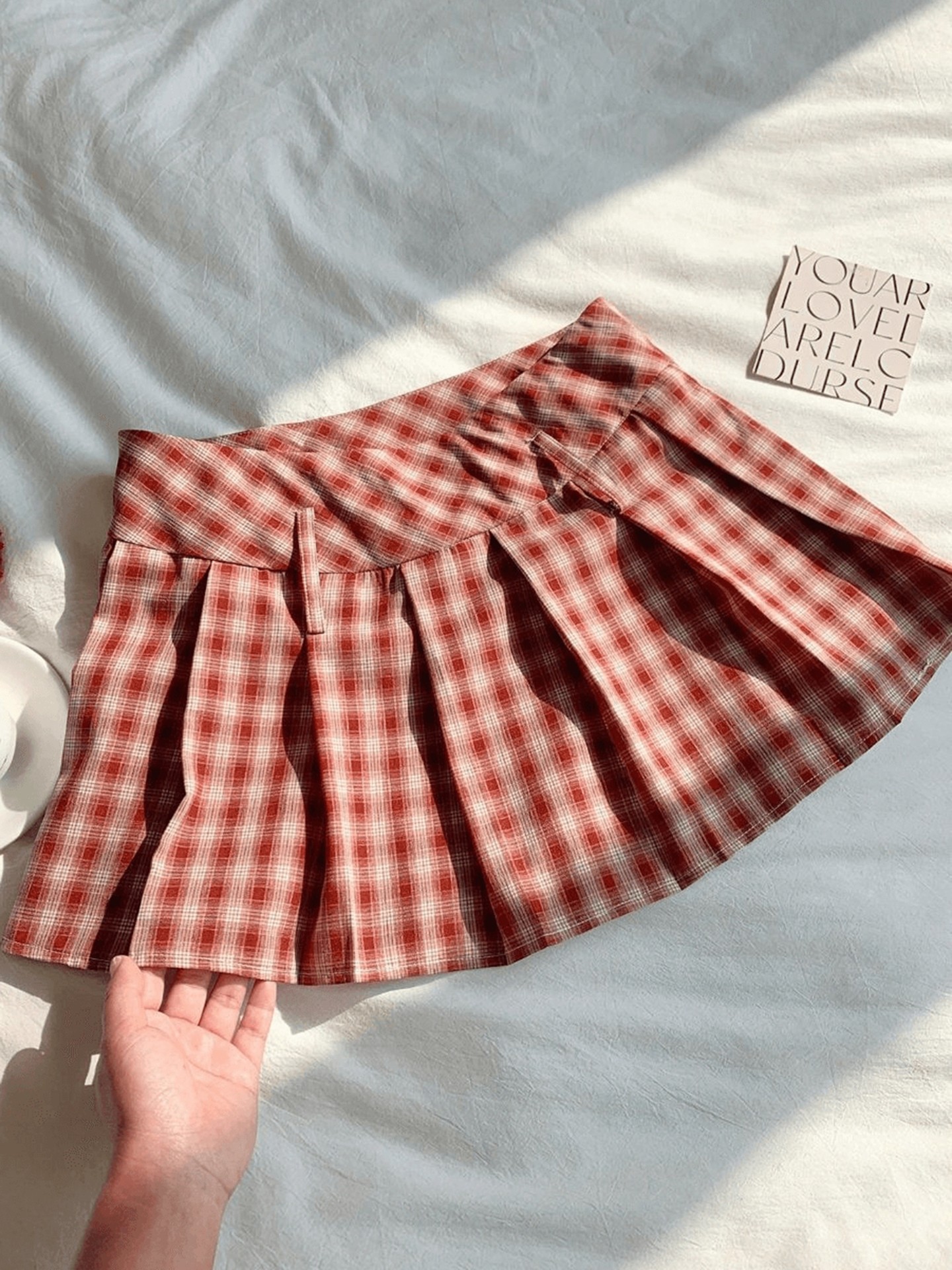 Pleated Pleated Skirt