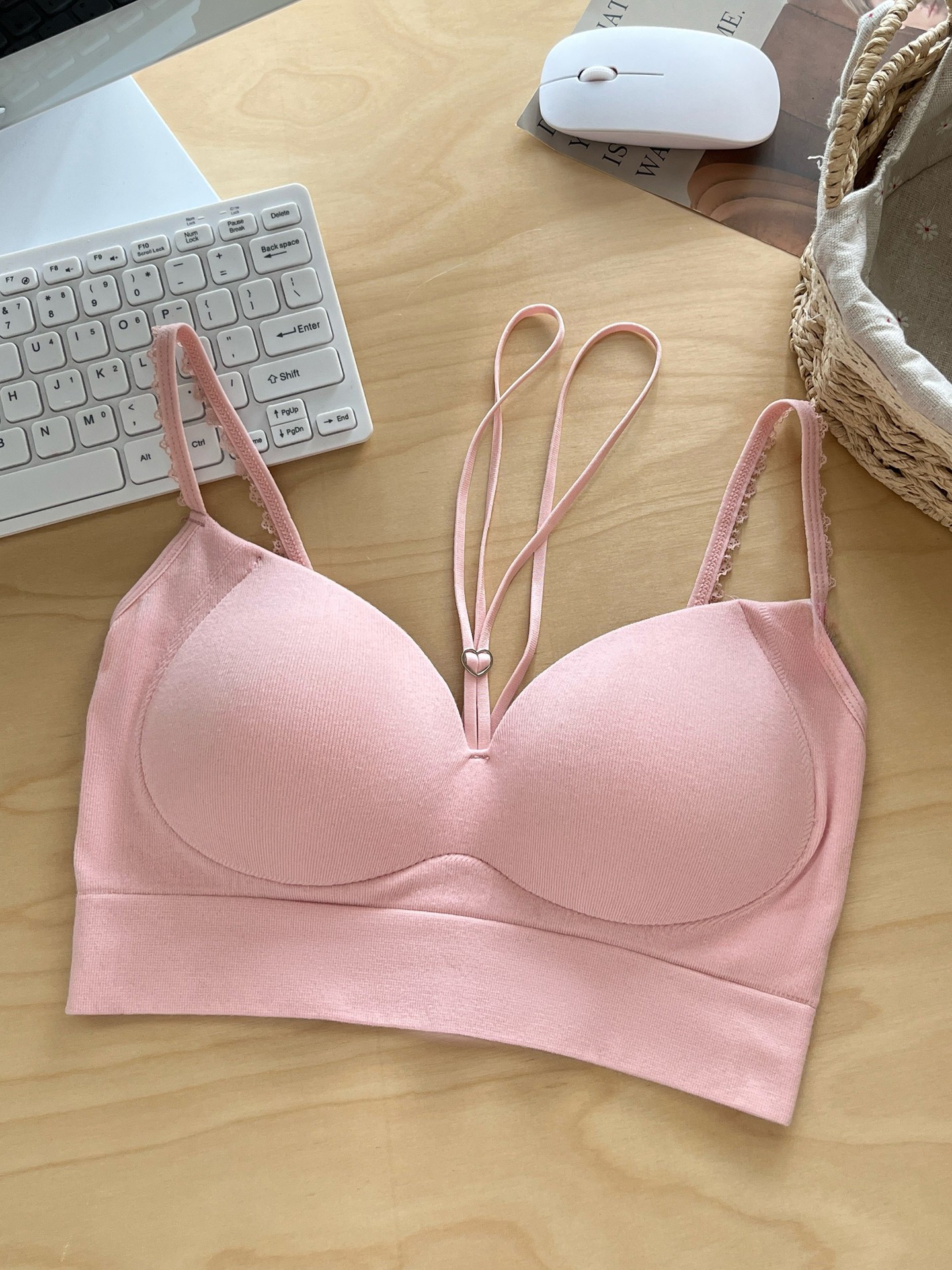 Metallic Decor Freedom Bra