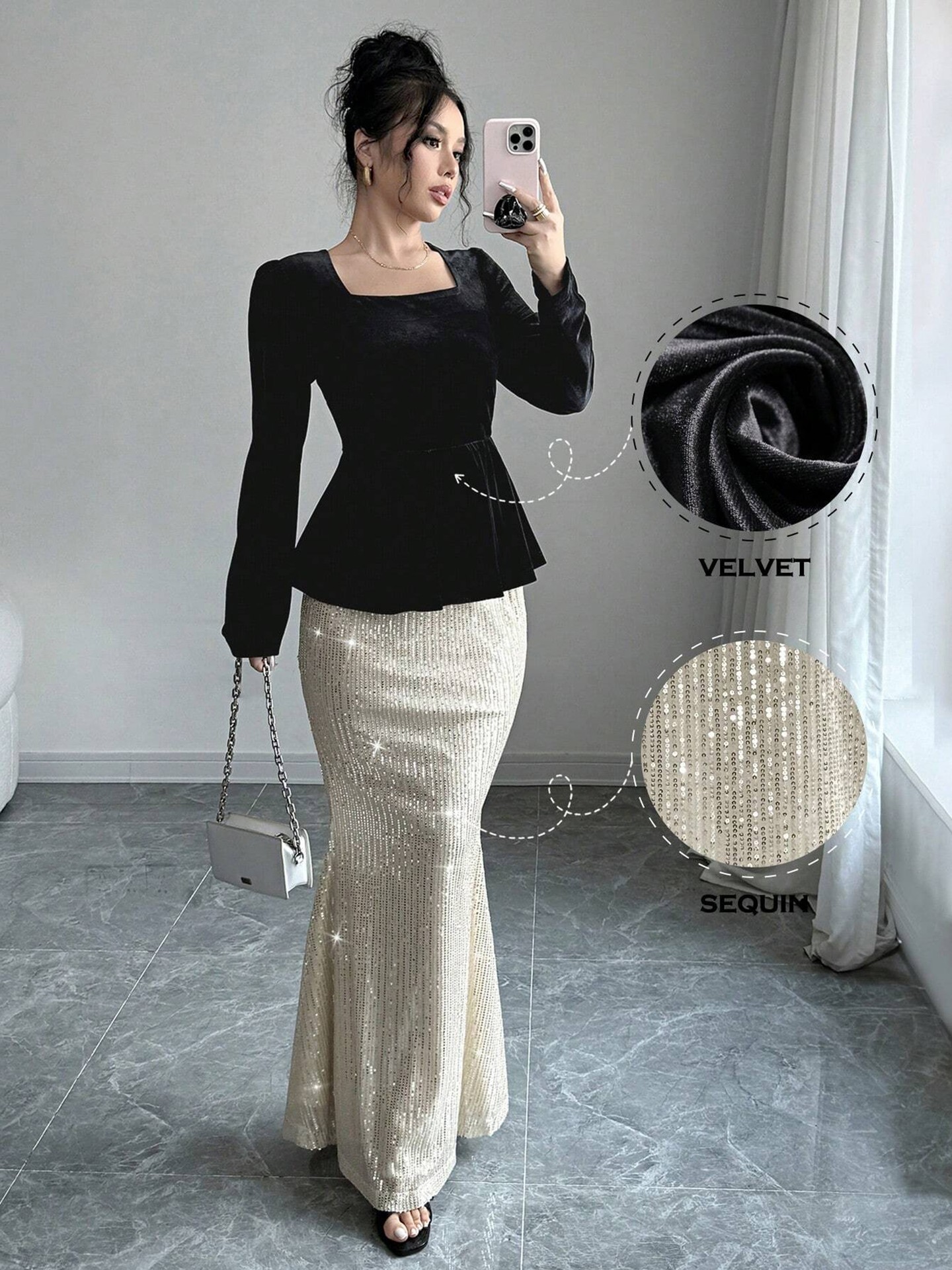Party Draped Co-ord Set