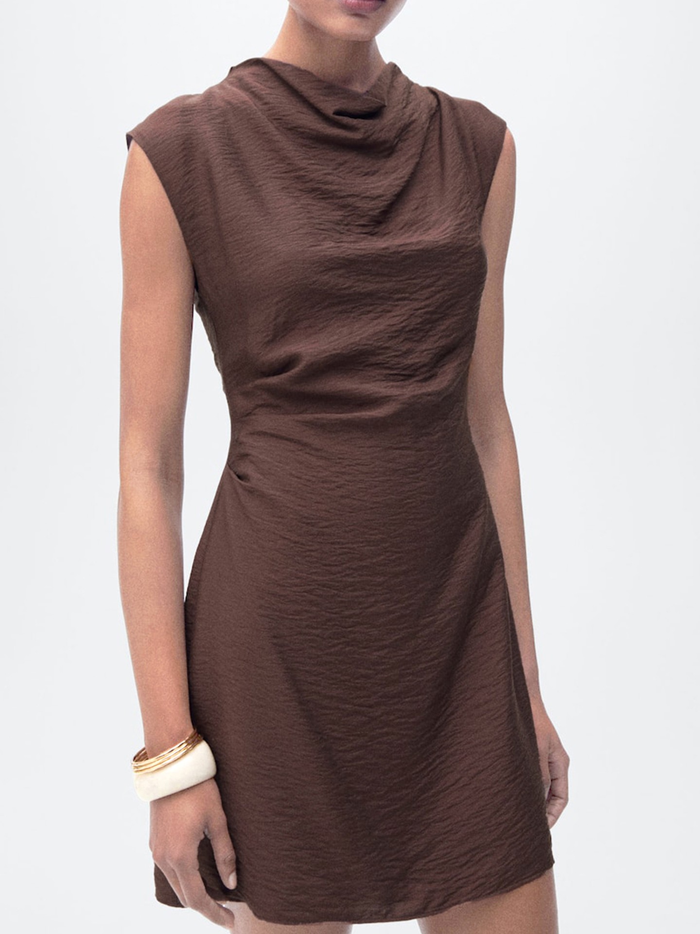 Draped Tank Dress