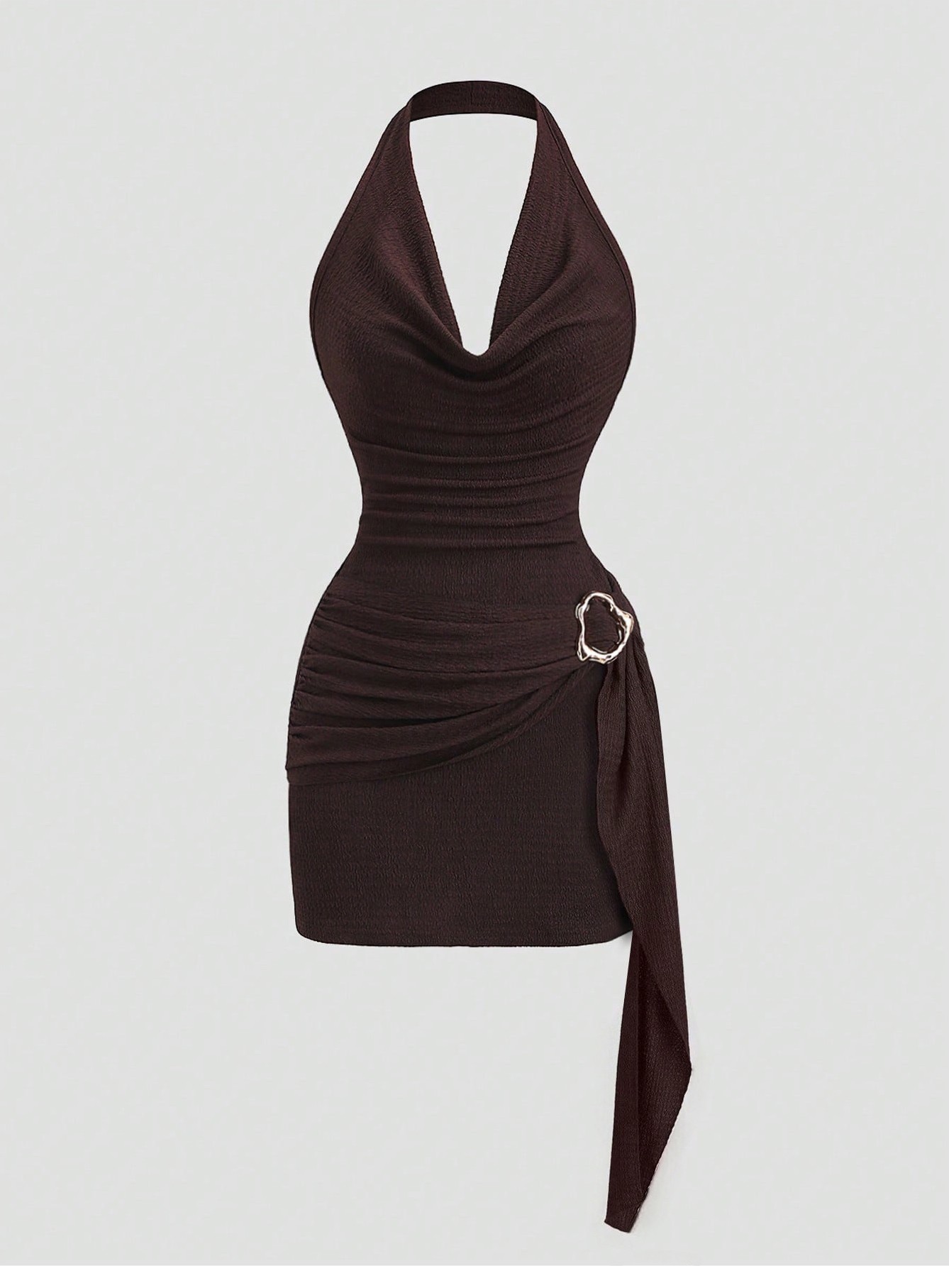 Draped Bodycon Dress