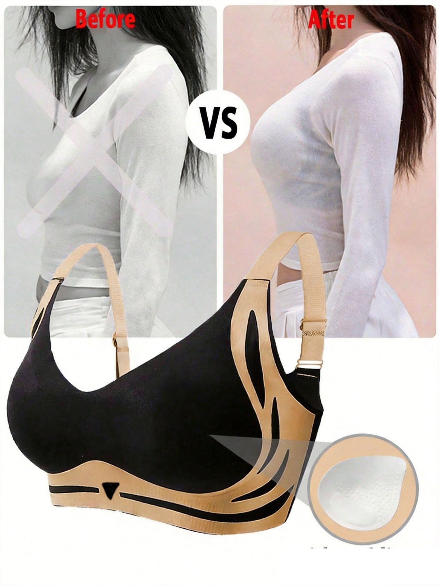 Contrast Freedom Bra