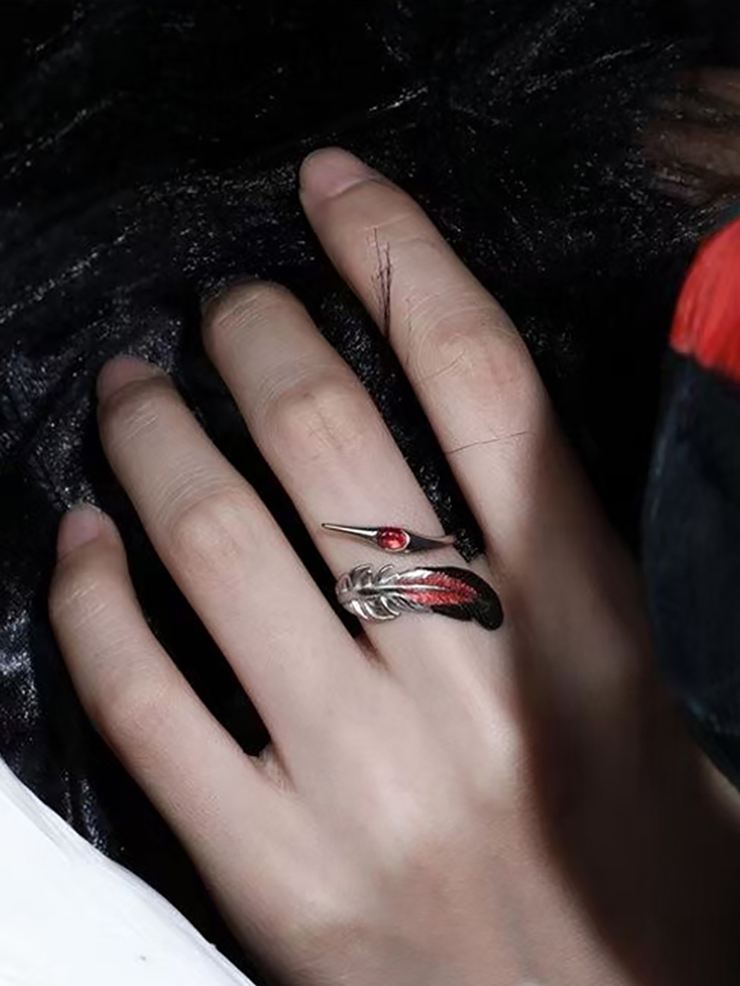 Feather Fashion Ring