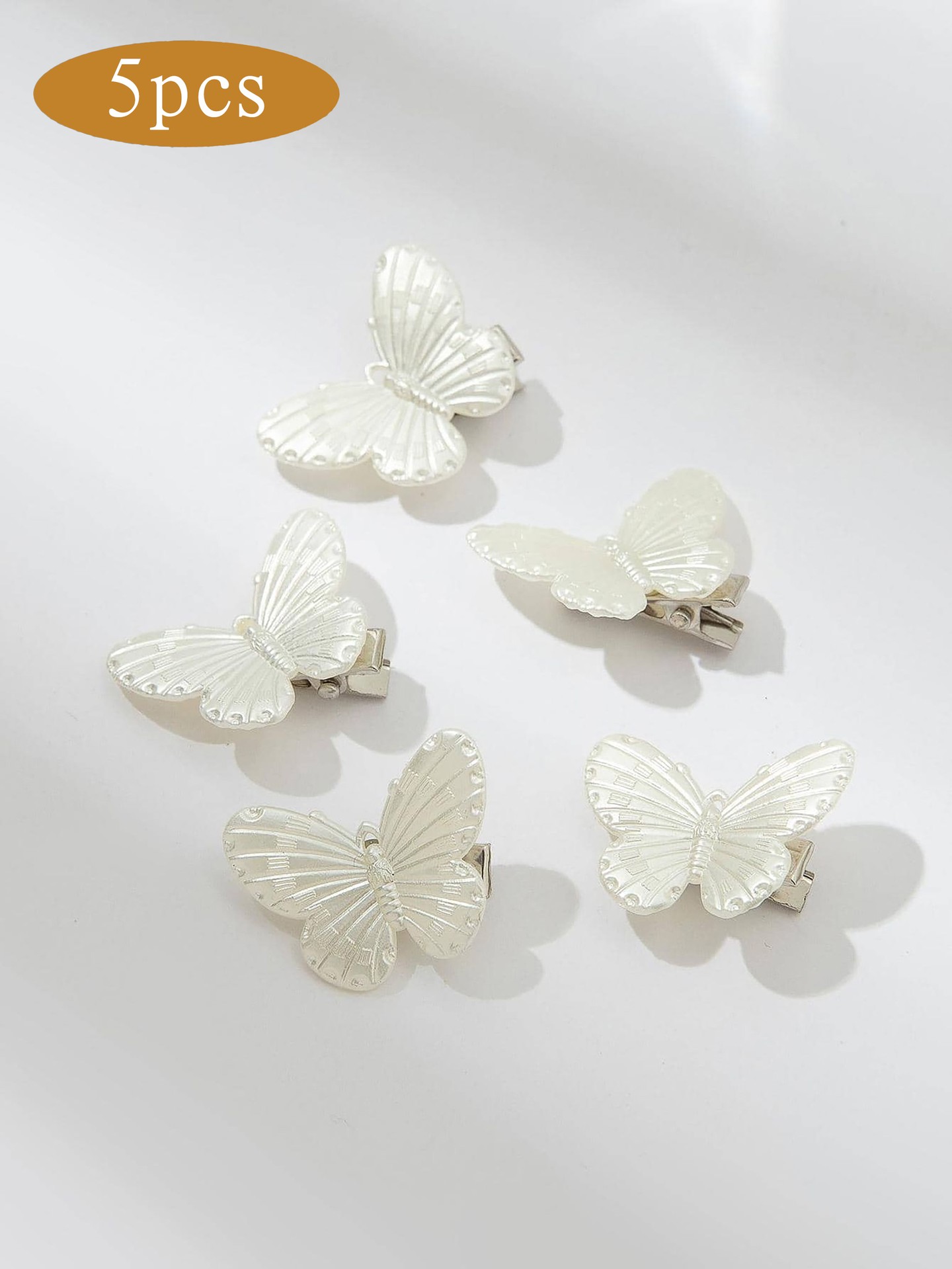 5 Pcs Butterfly Hair Clip