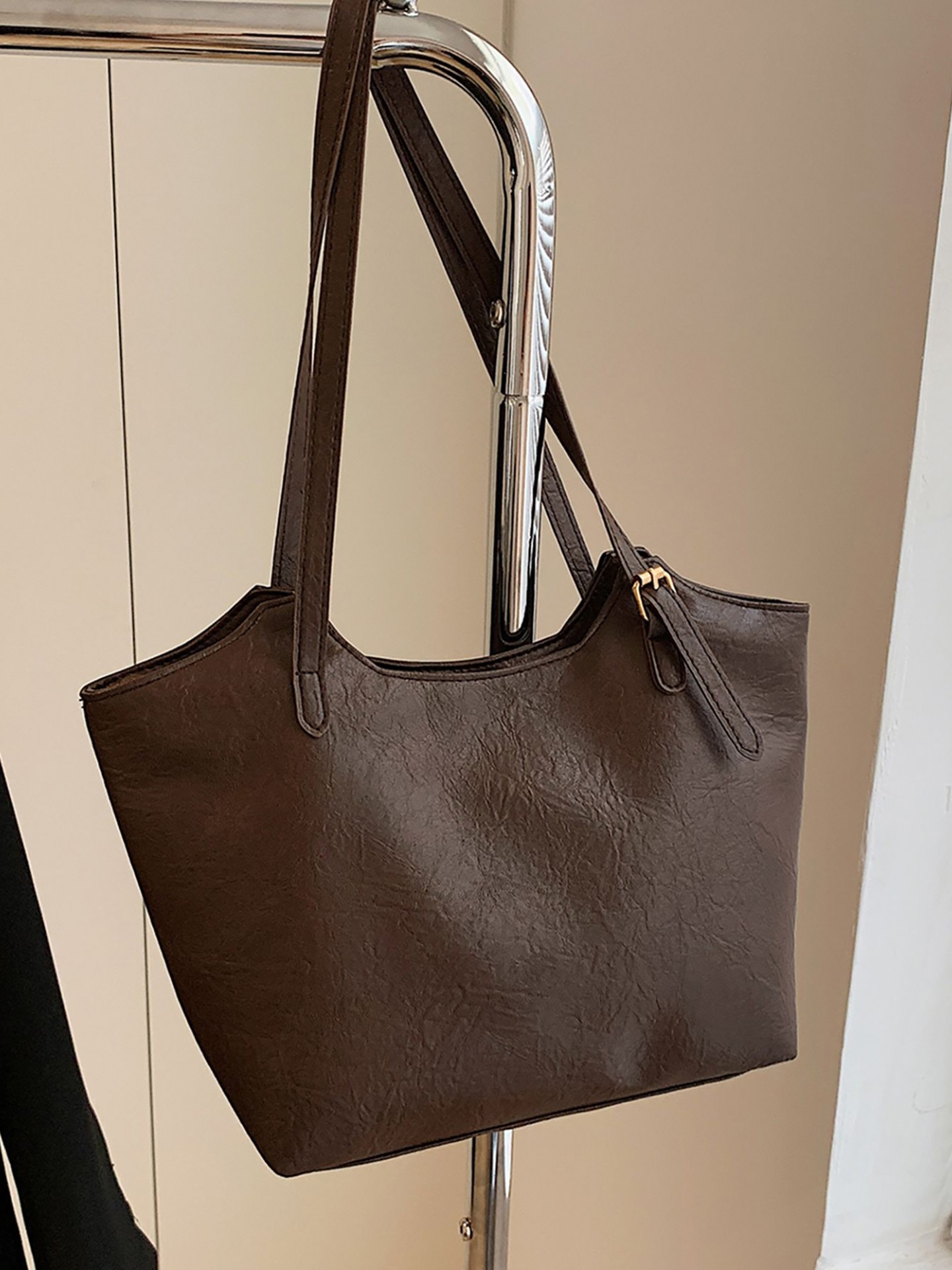 Vintage Solid Totes Bag