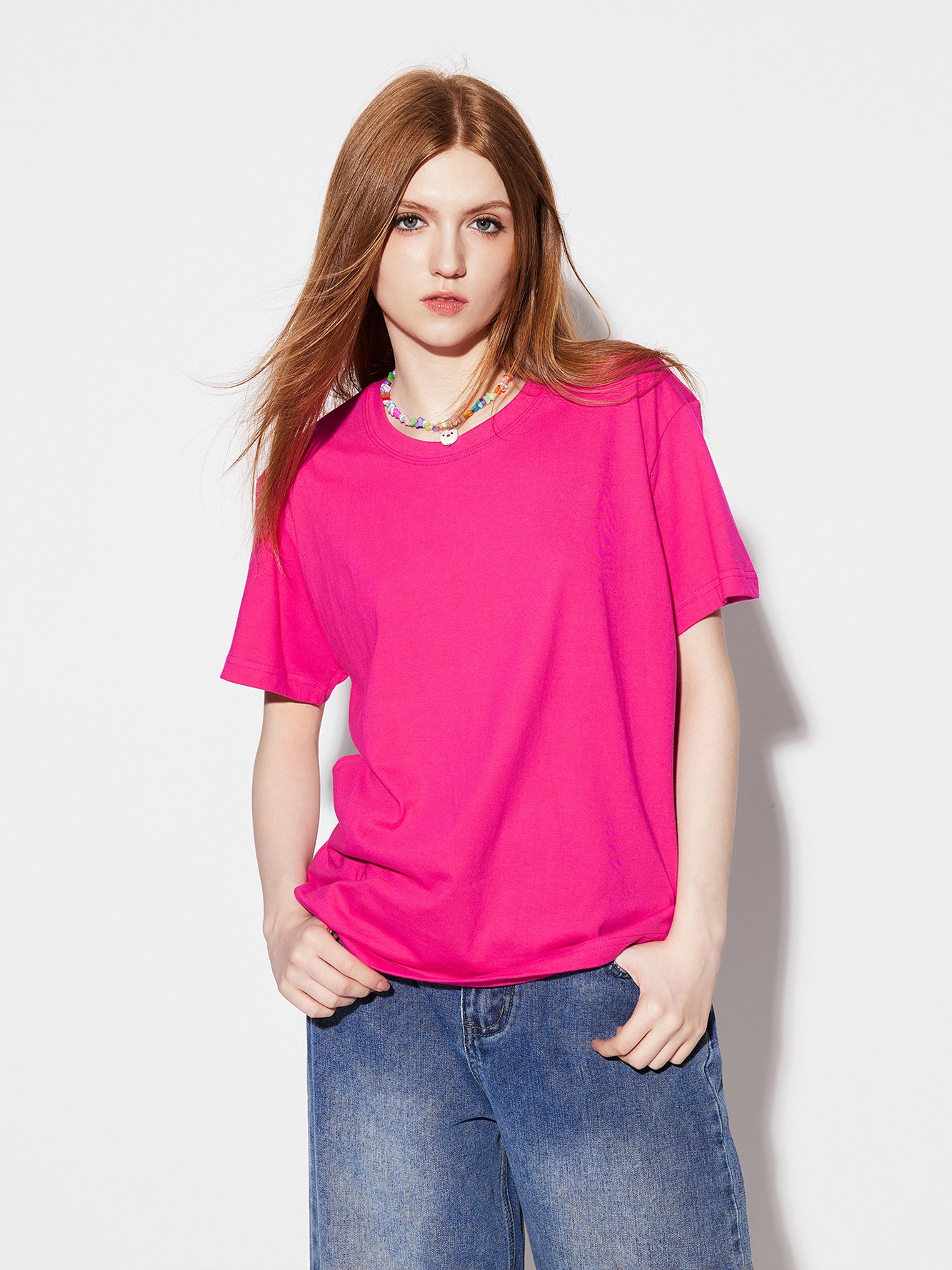 100% Cotton Pullover T-Shirt