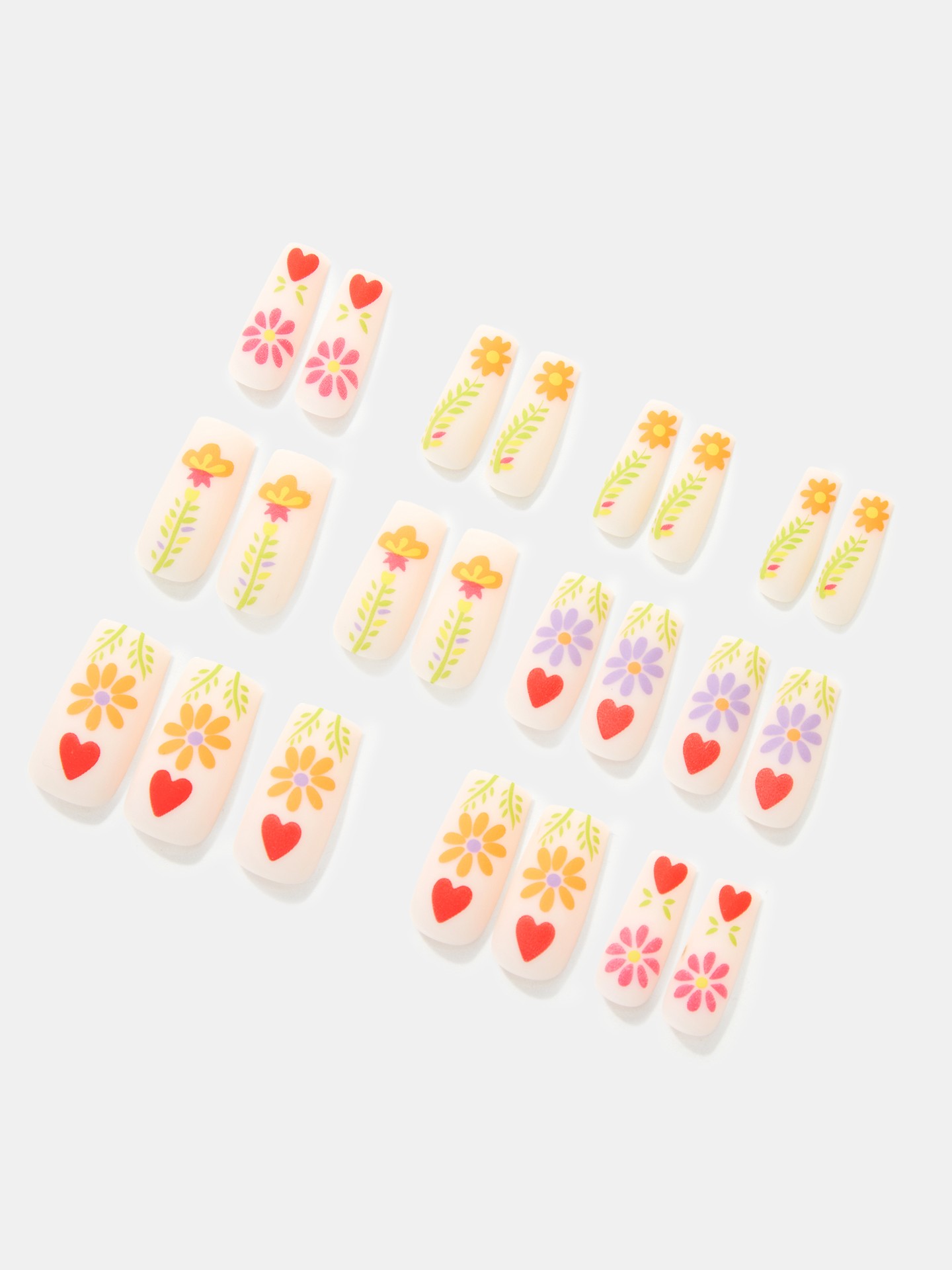 Pattern Press on Nails