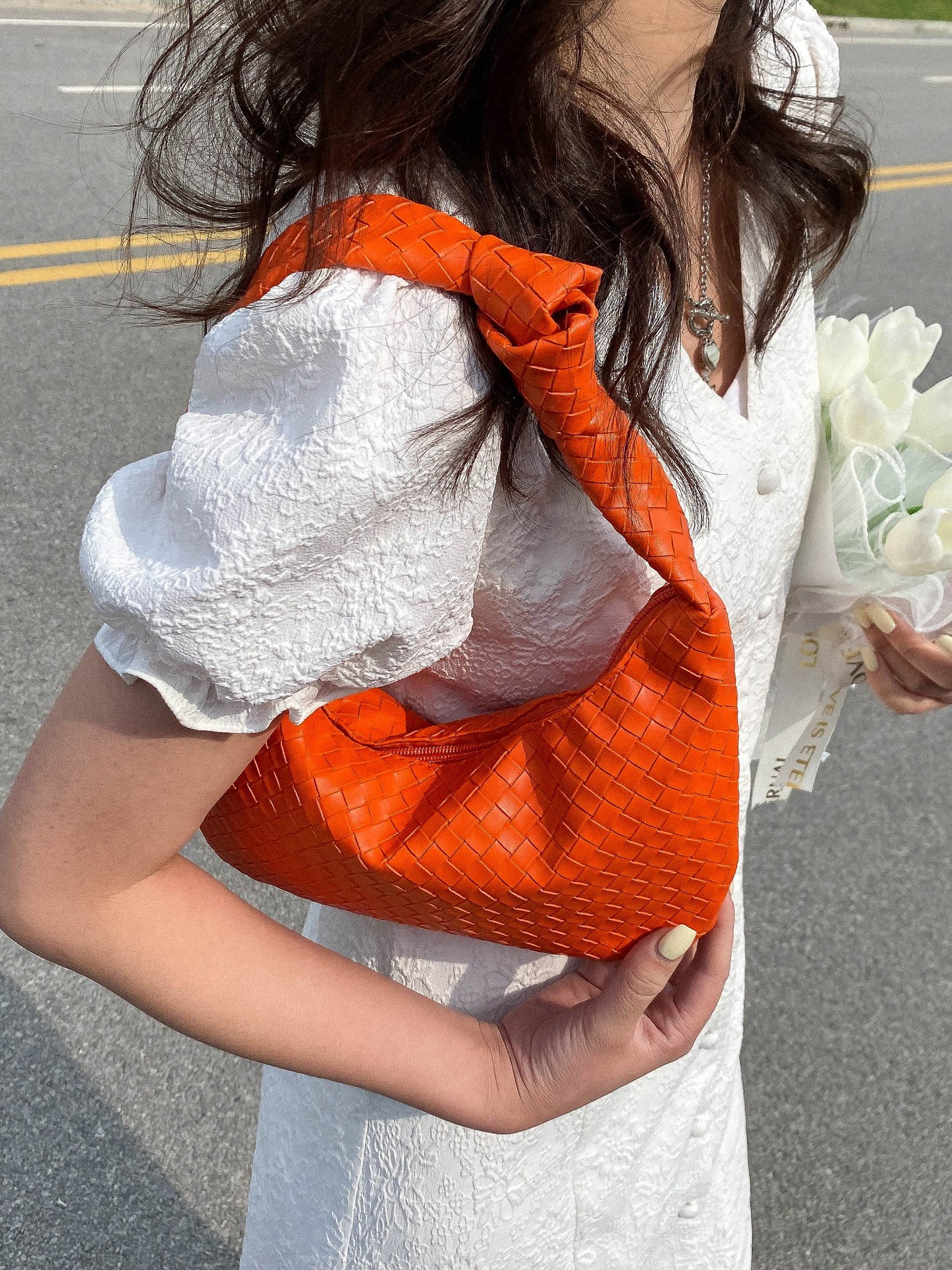 Knitted Shoulder Bag