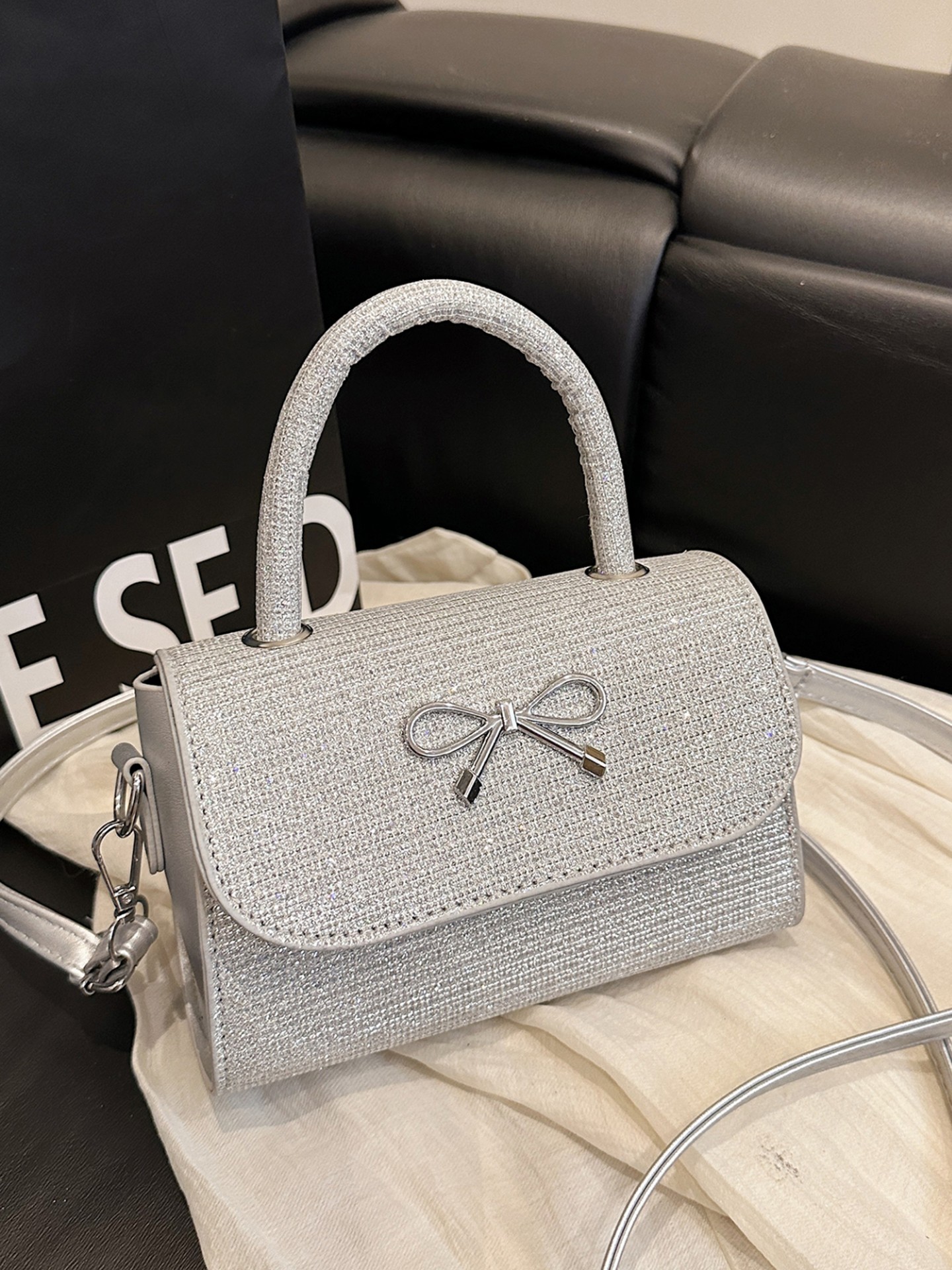 Glitter Crossbody Bag