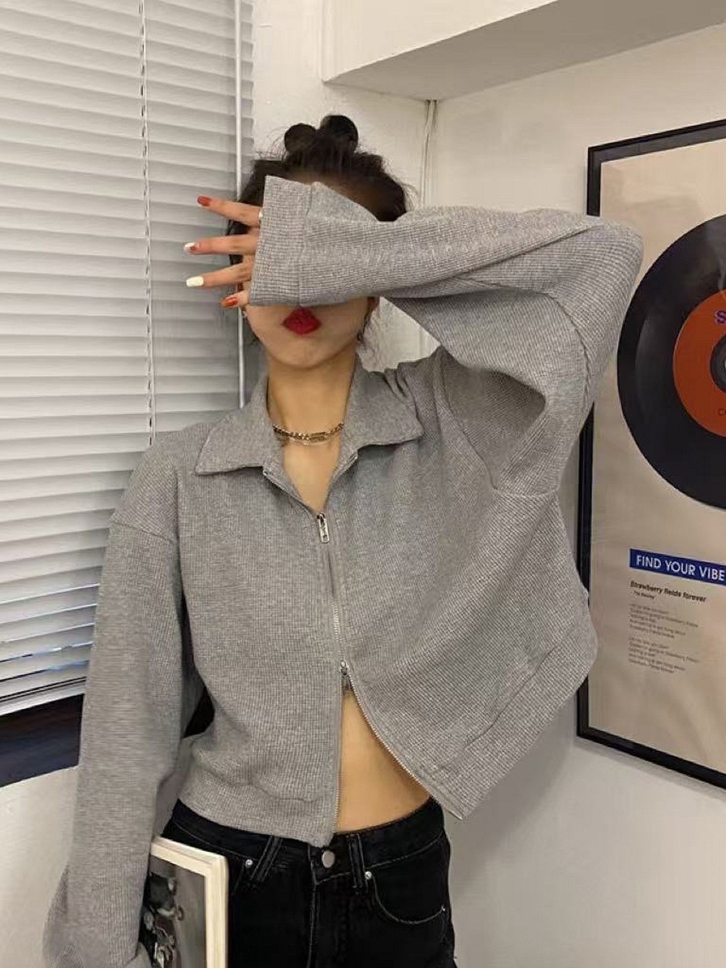 Two-way Zipper Jacket