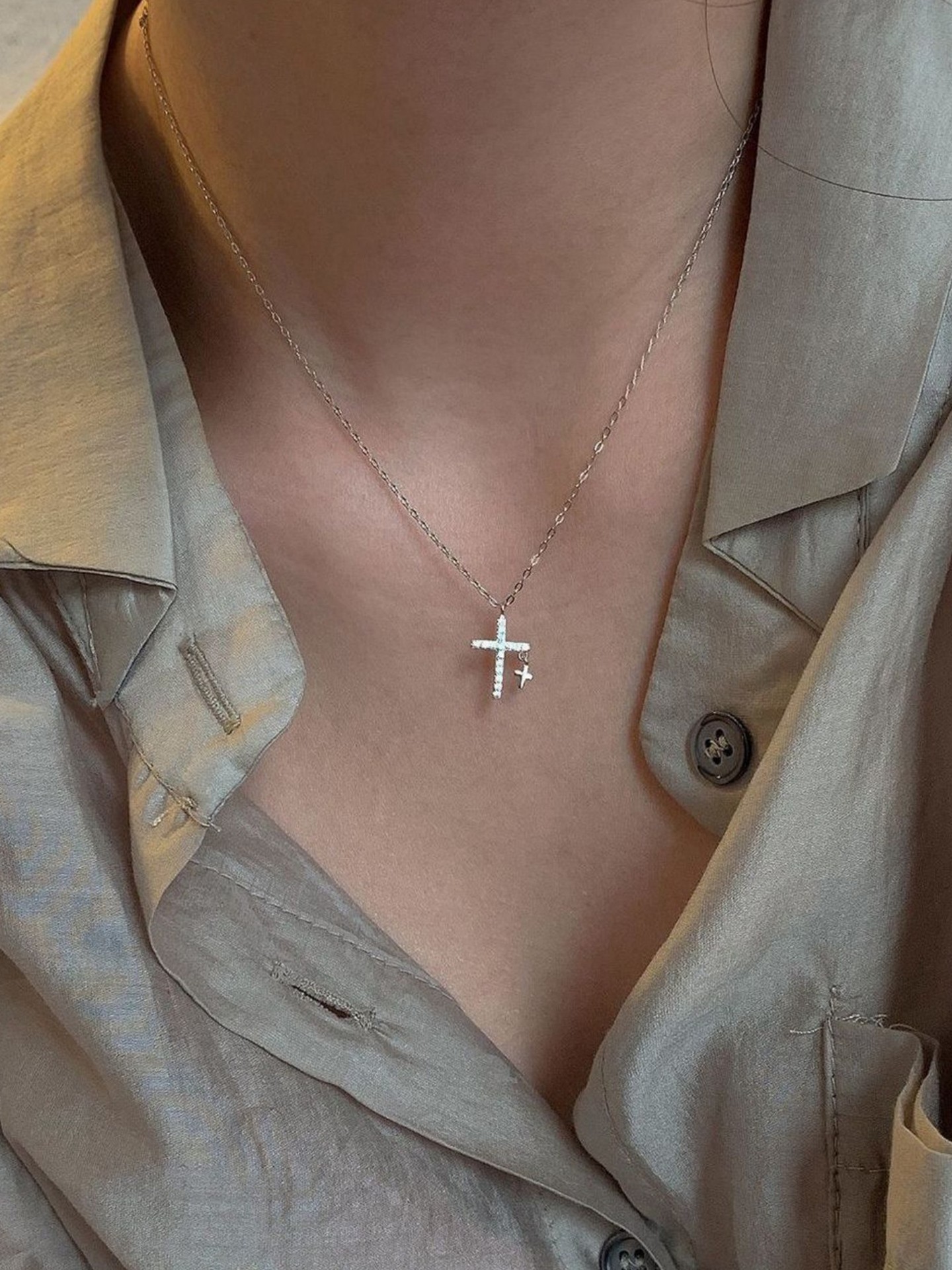 Cross Artificial jewellery - Pendant Necklace