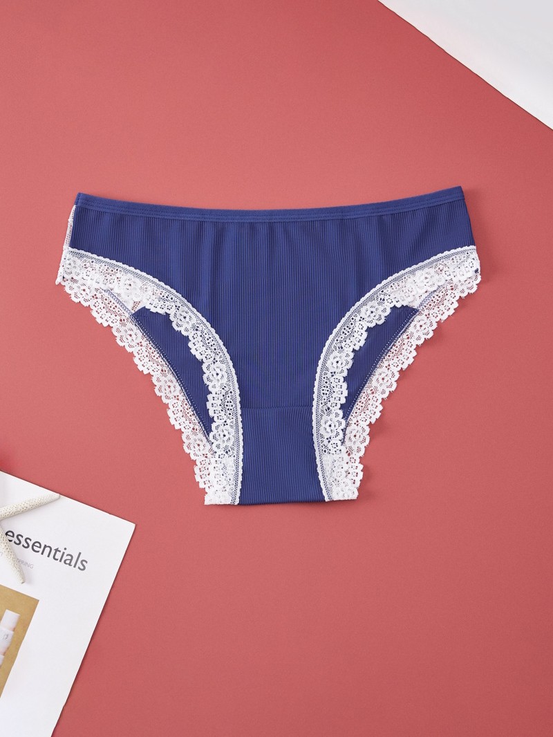 Lace-trimmed Briefs