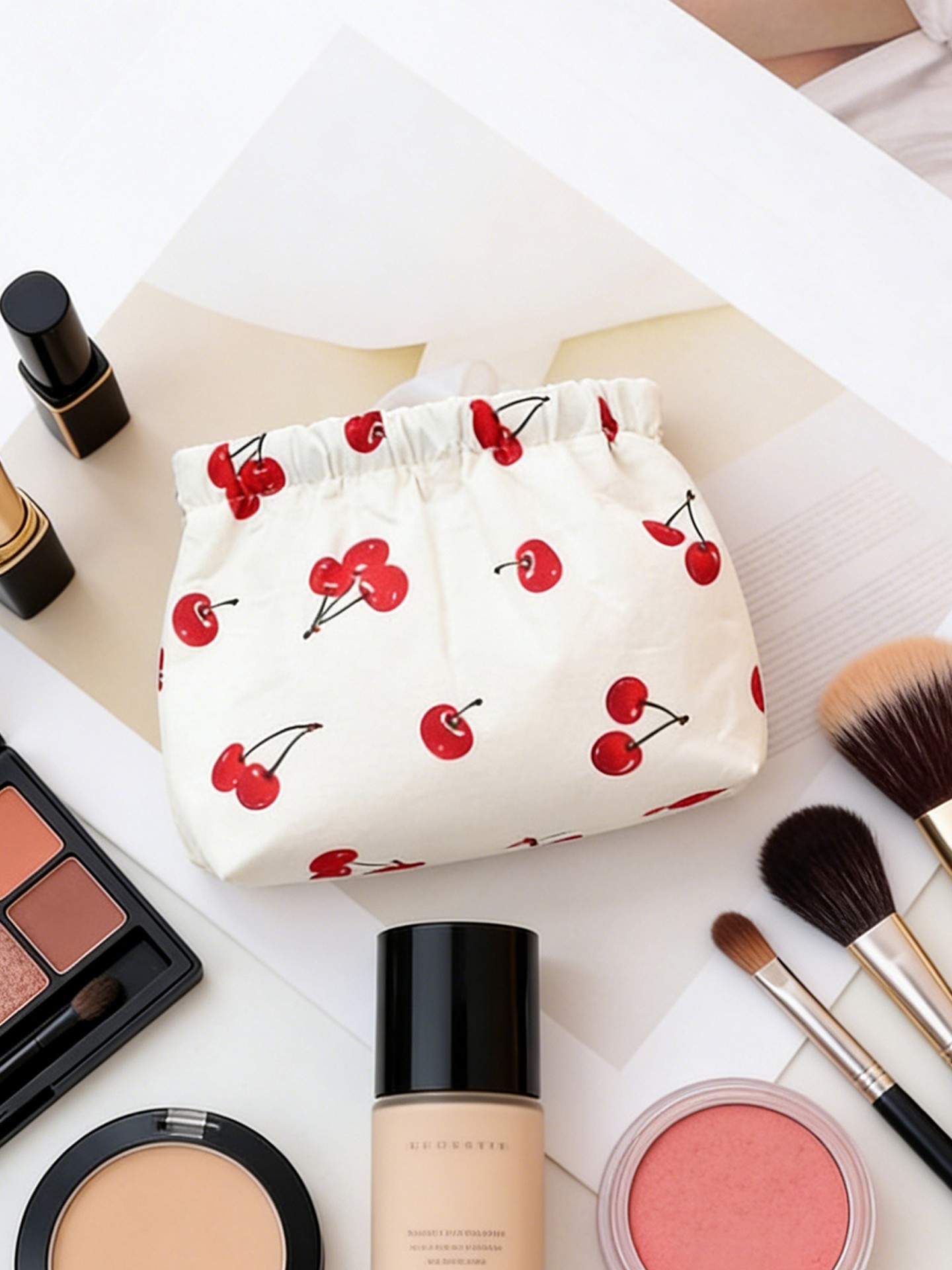 Cherry Lipstick Bag