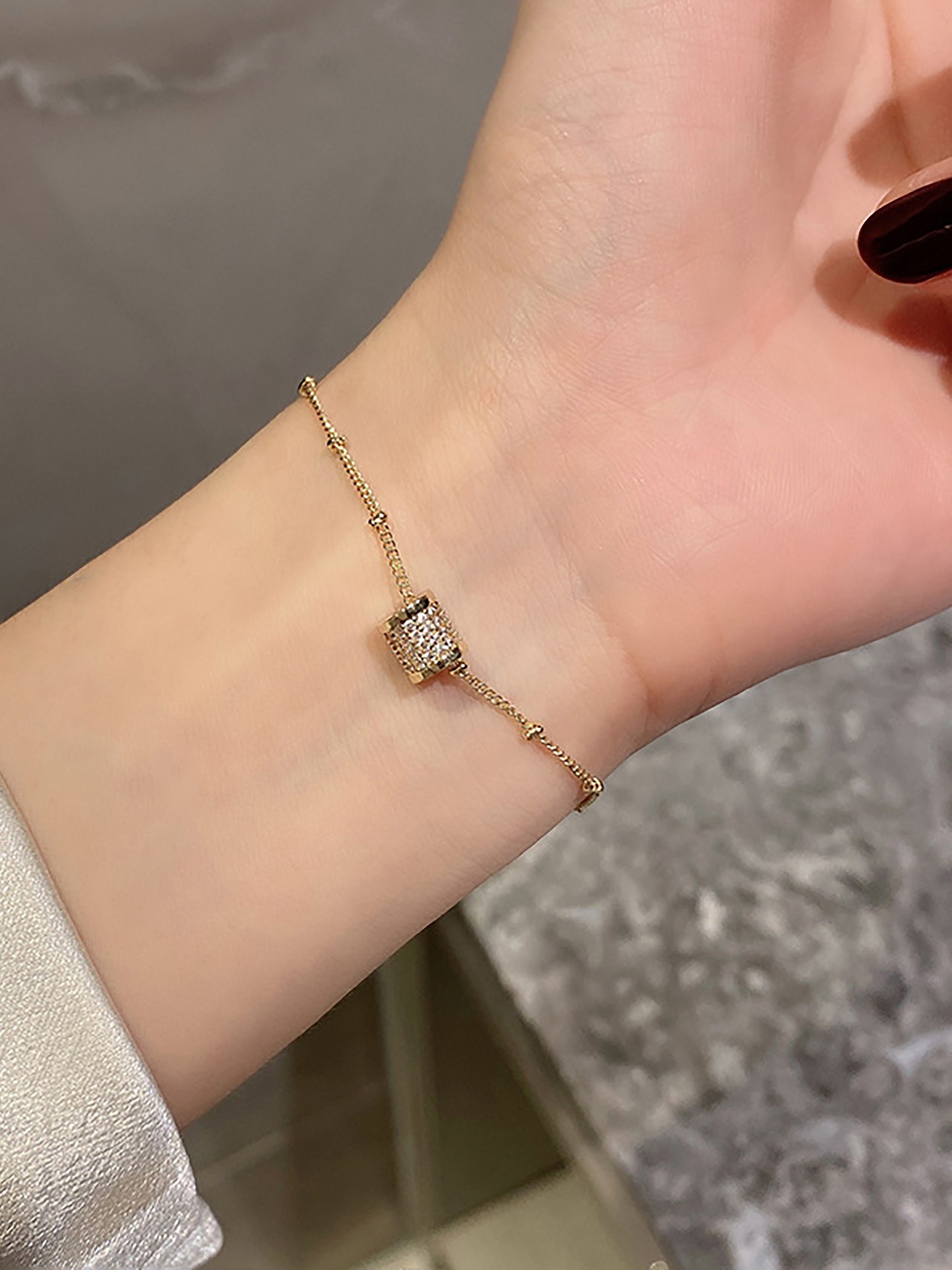 Rhinestone Fashion Bracelet
