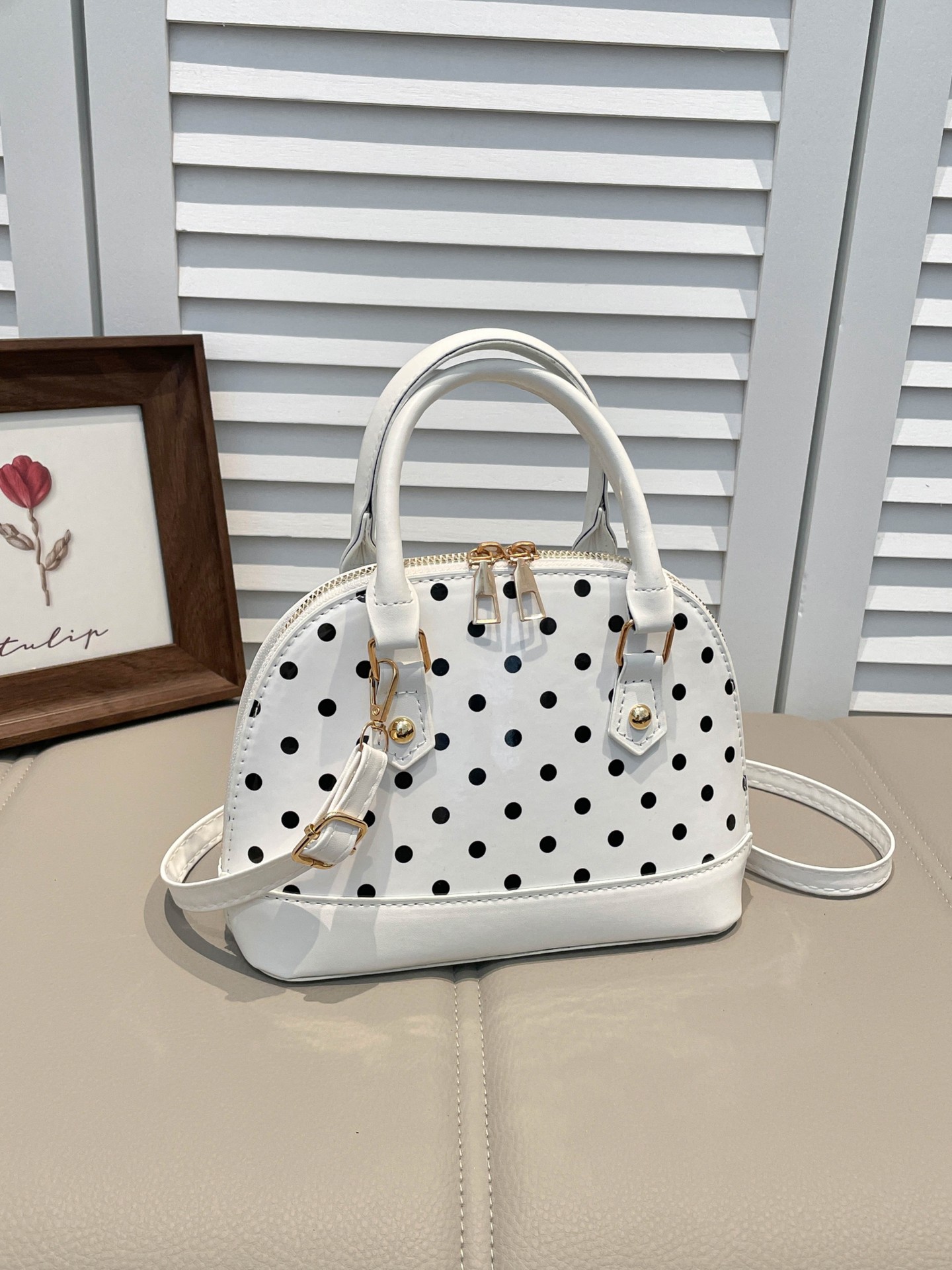 Round Crossbody Bag