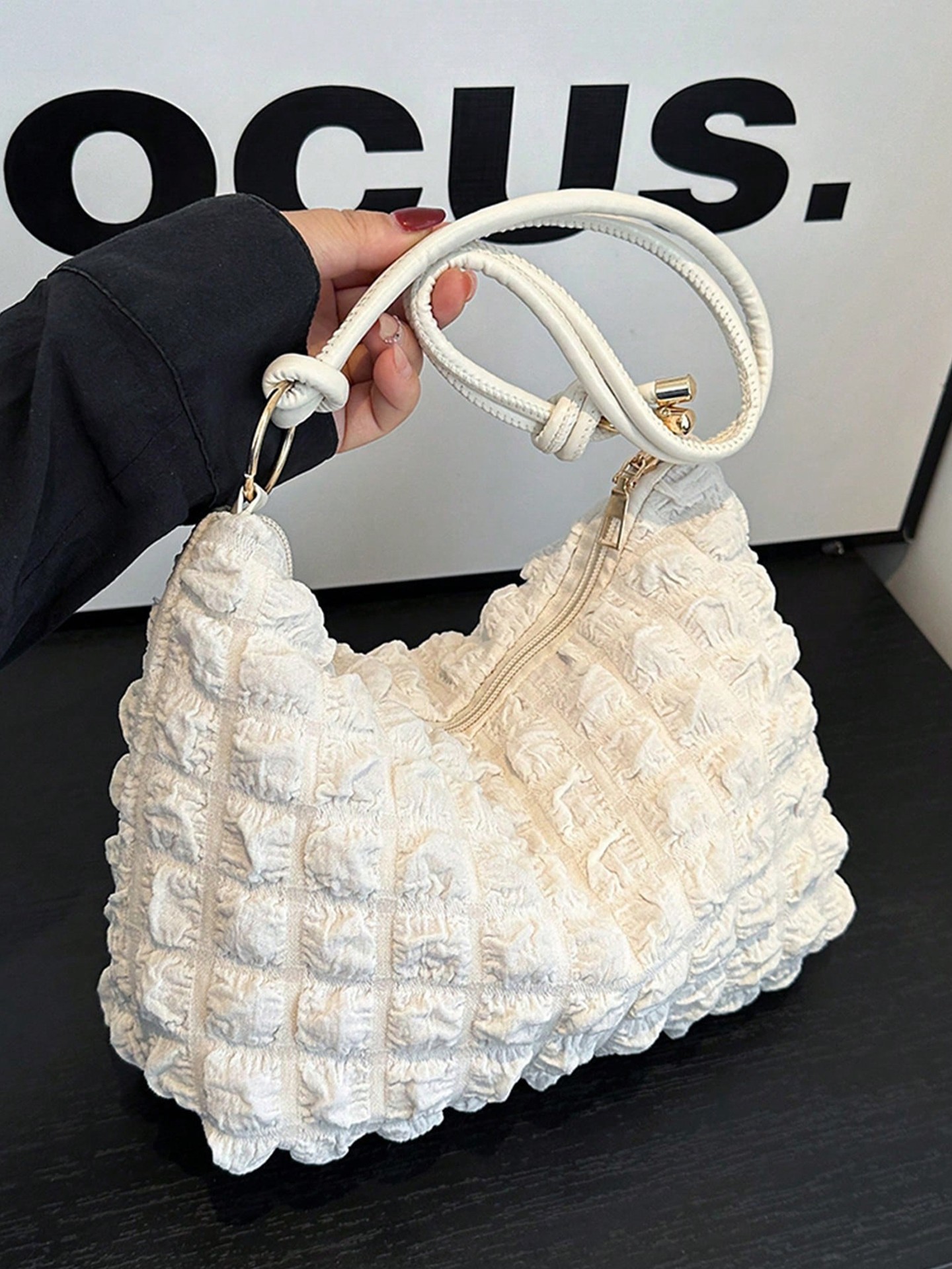 Plaid Shoulder Bag