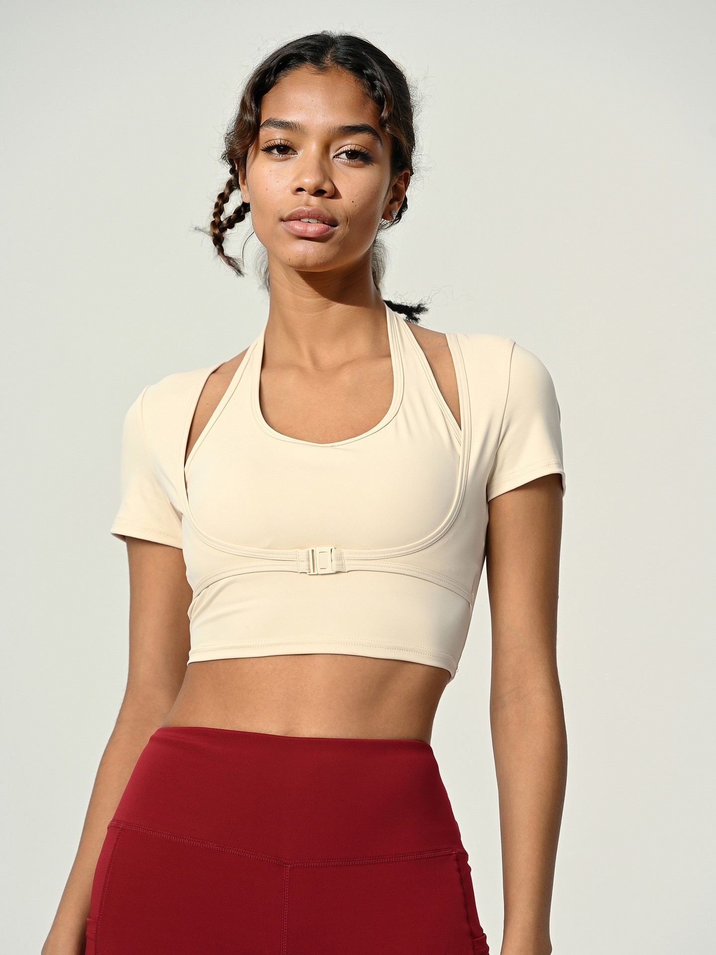 Cropped Sports T-shirt