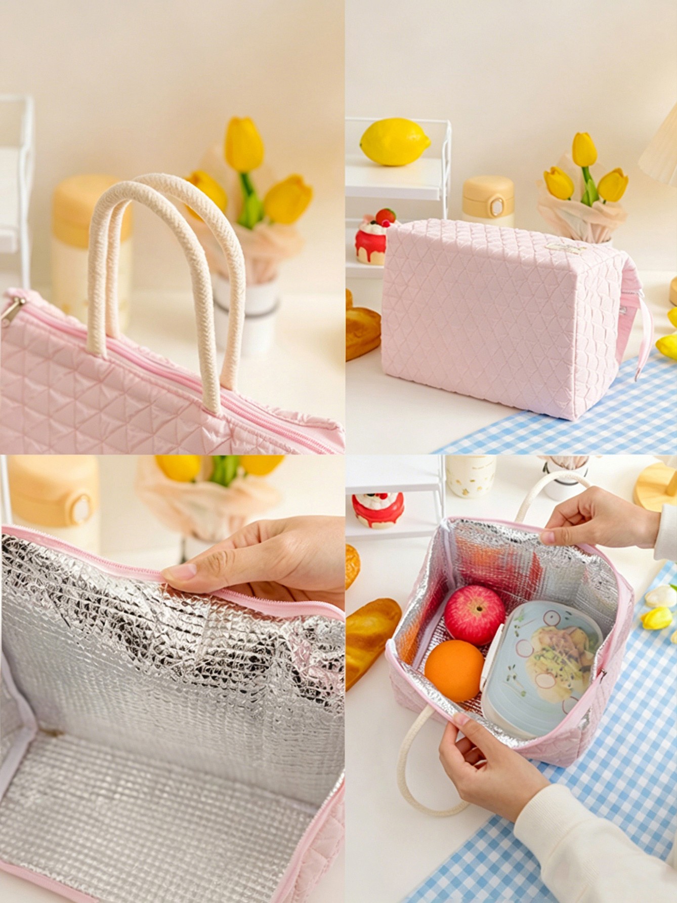 Decorative Stitch Lunch Bag
