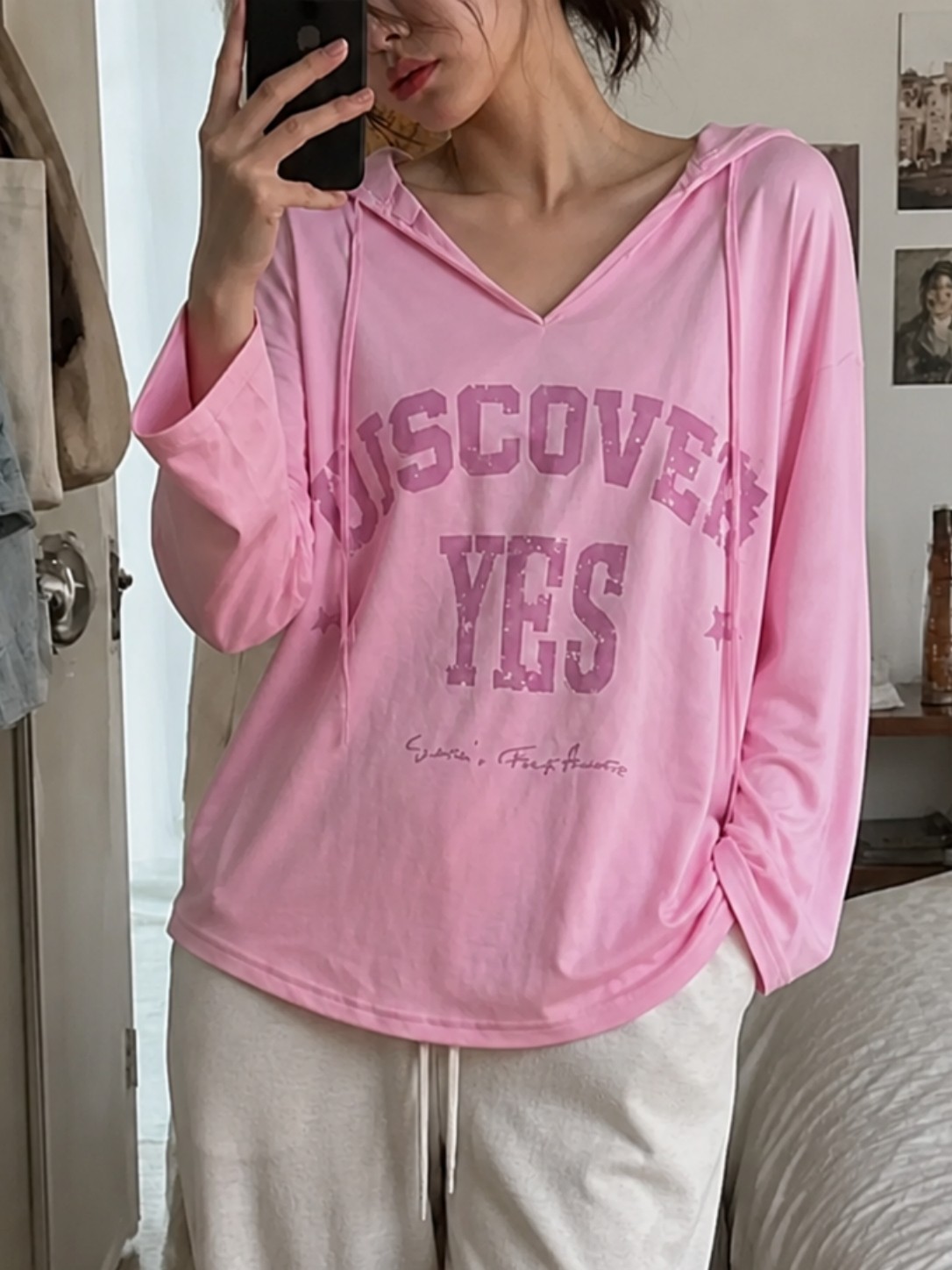 Hooded Pullover T-Shirt