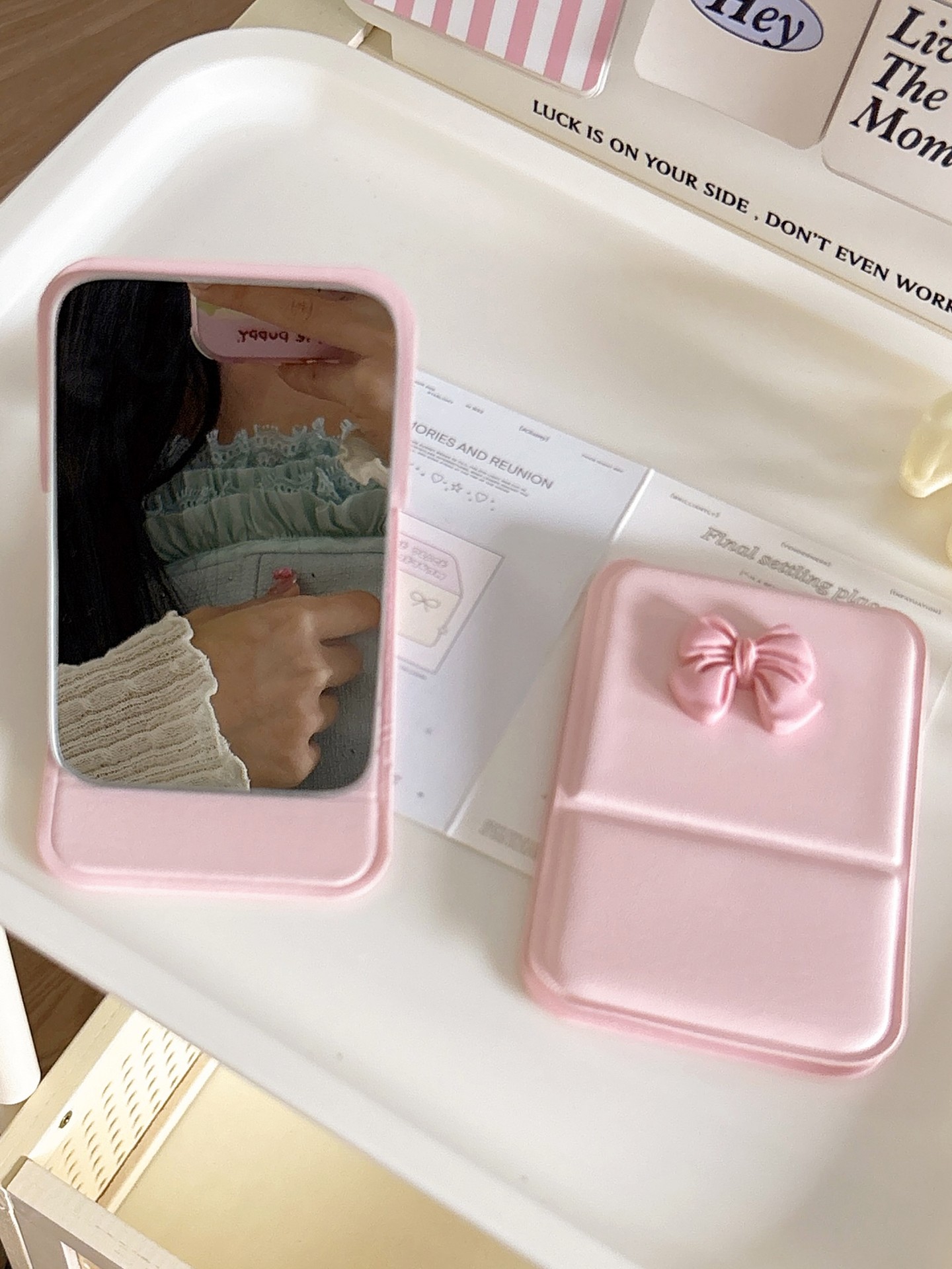 Bow Makeup Mirror