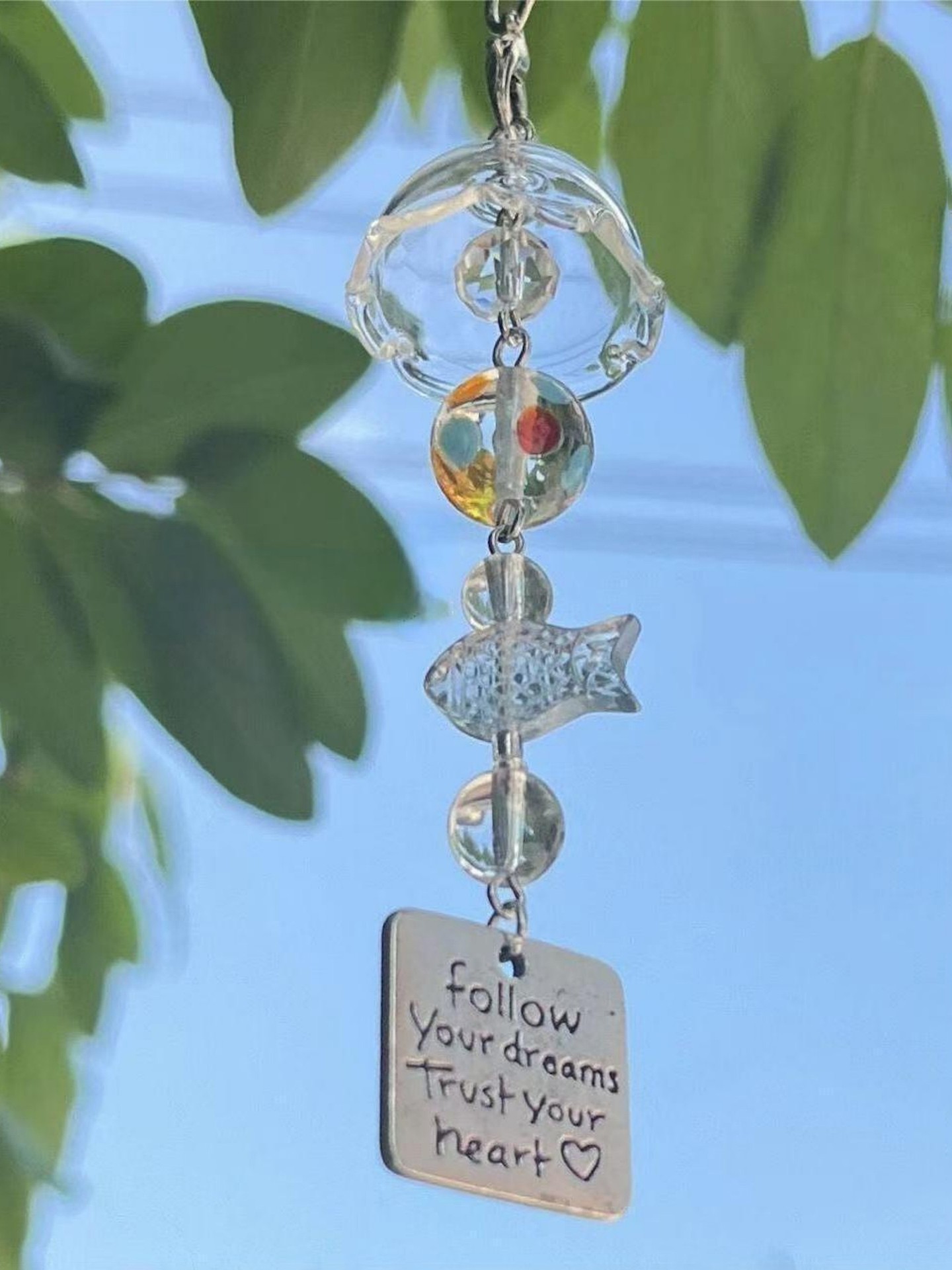 Alphabet Bag Charm
