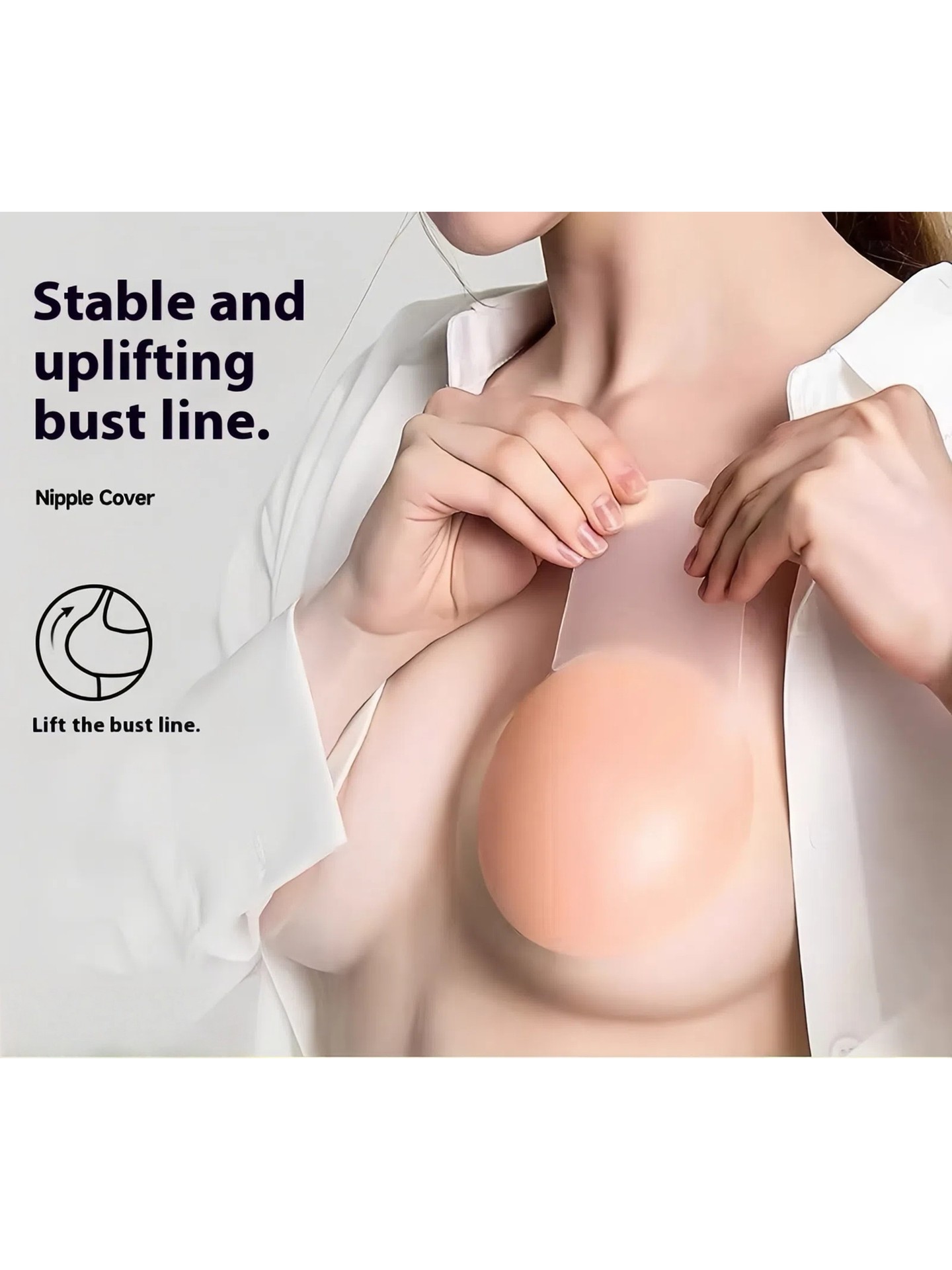 Bust-Lifting Silicone Nipple Cover