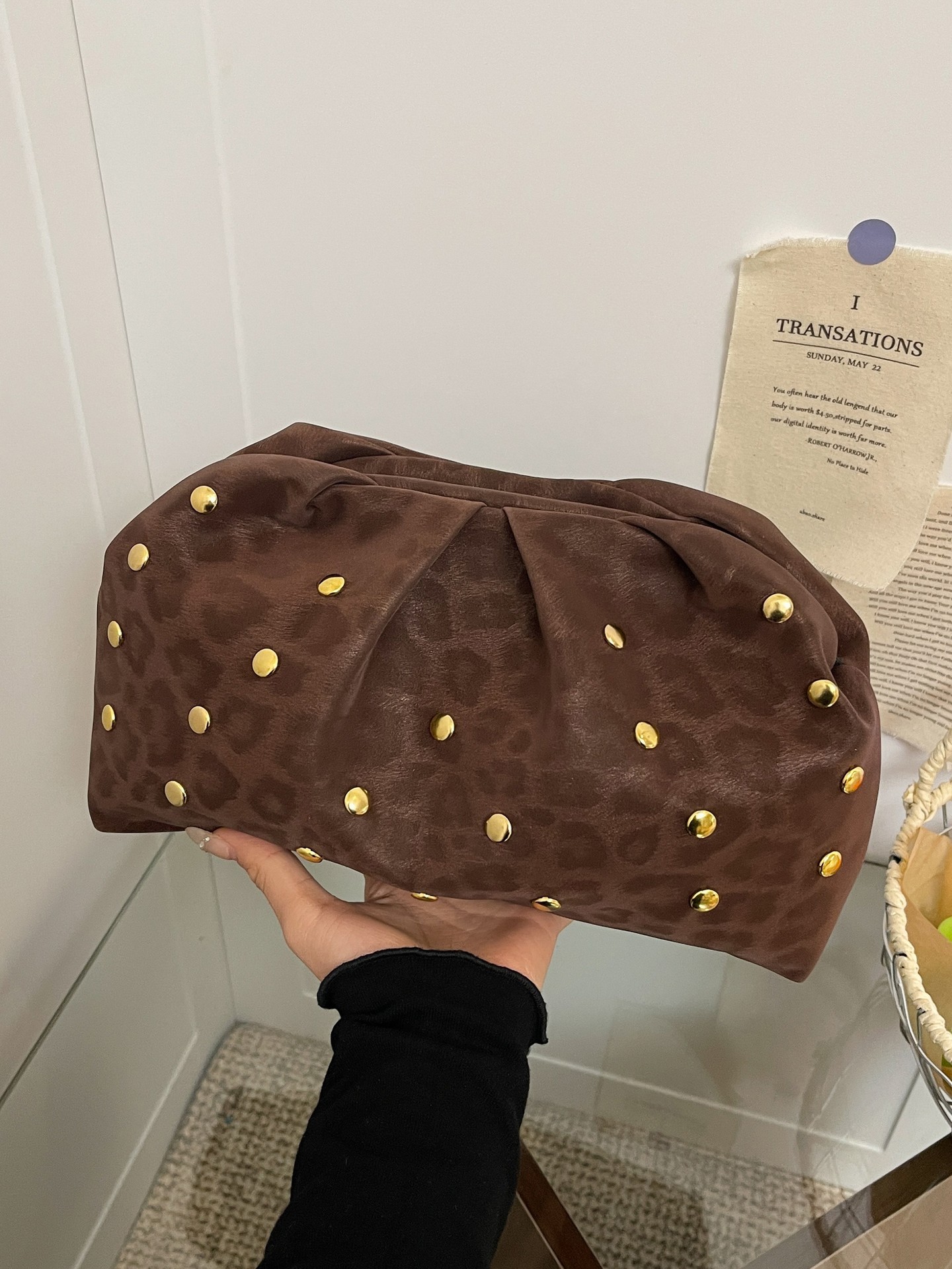 Studded Clutch