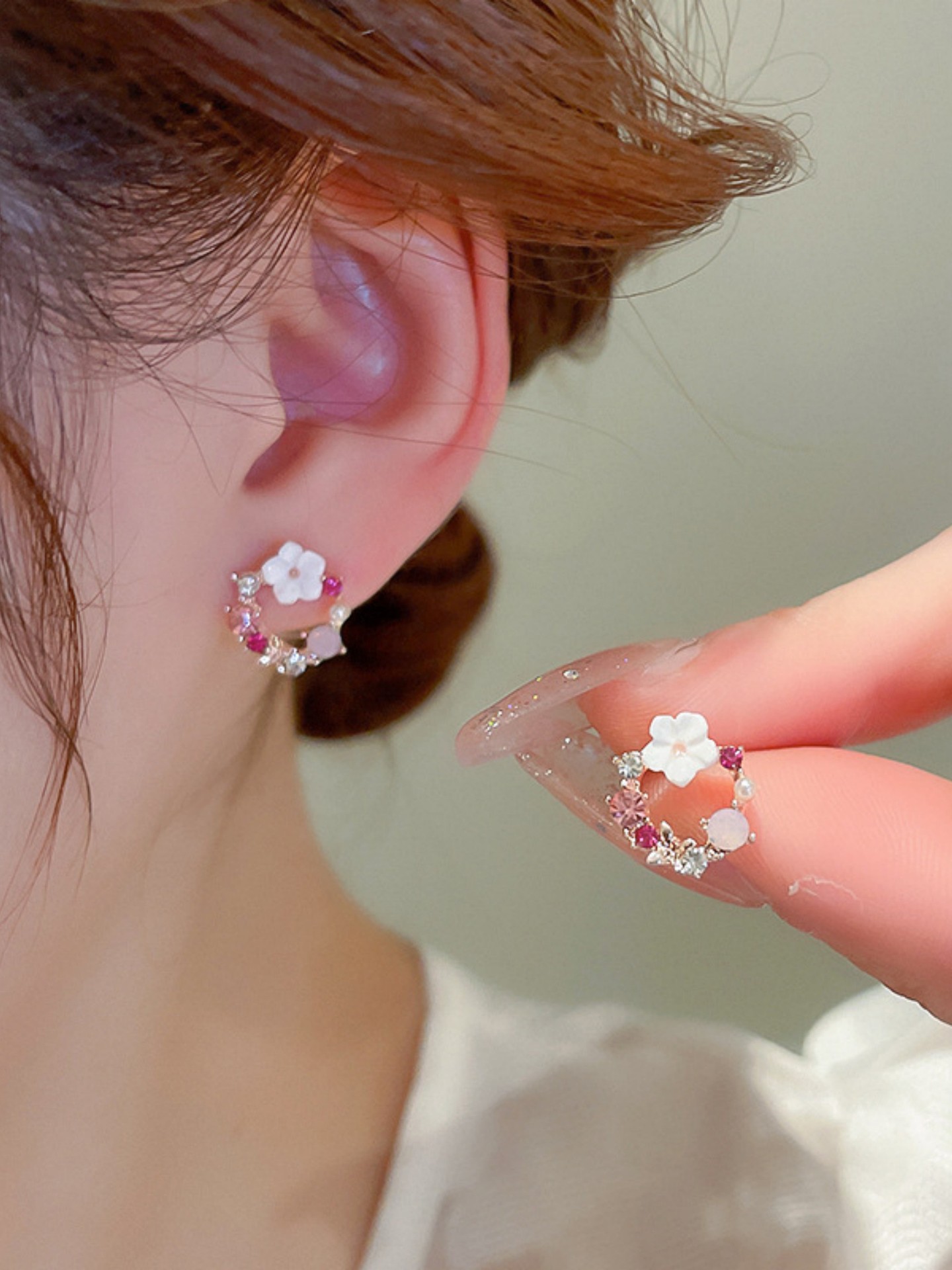 Diamond Artificial Jewellery - Stud