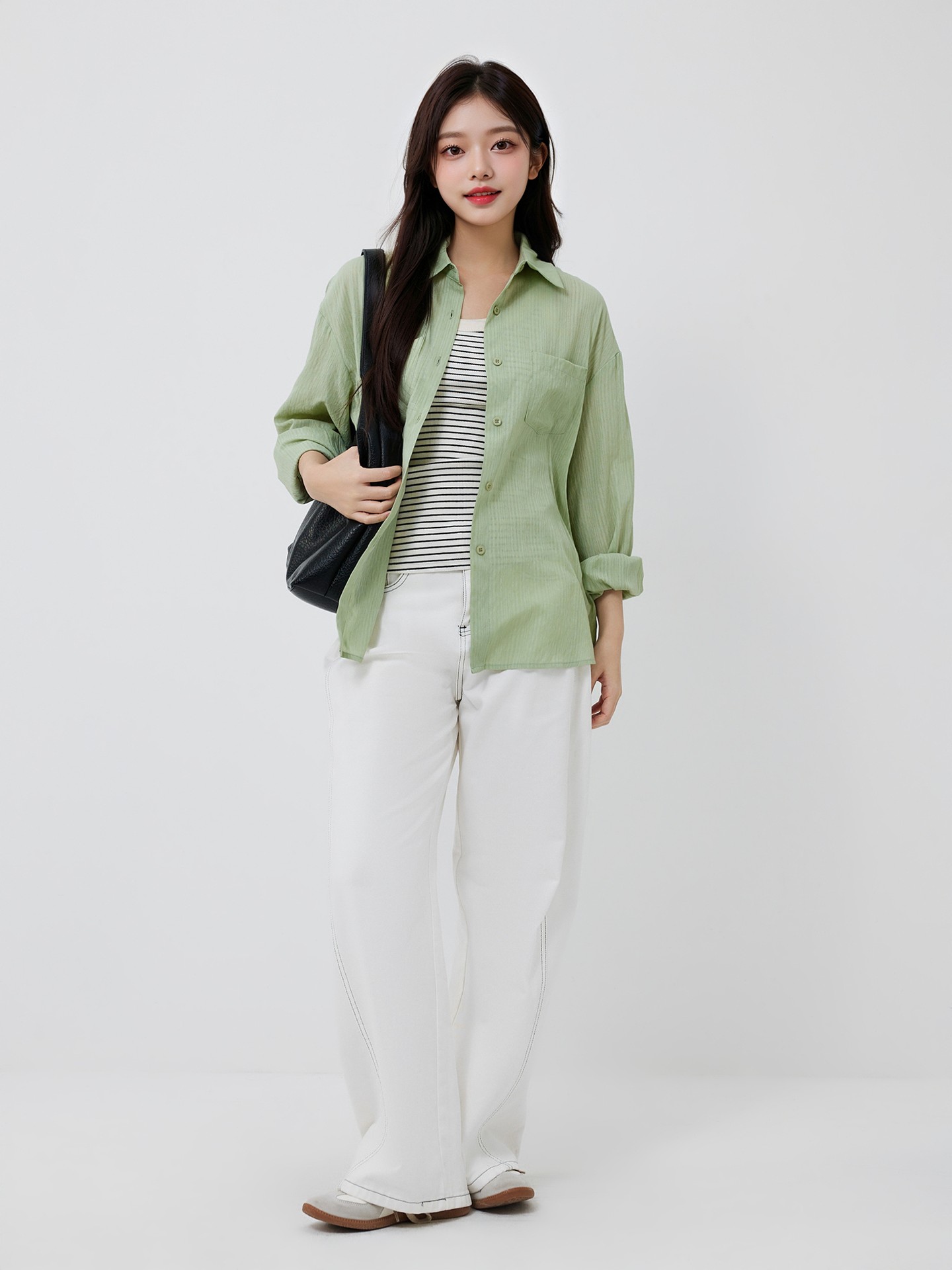 Placket Shirt with Pocket