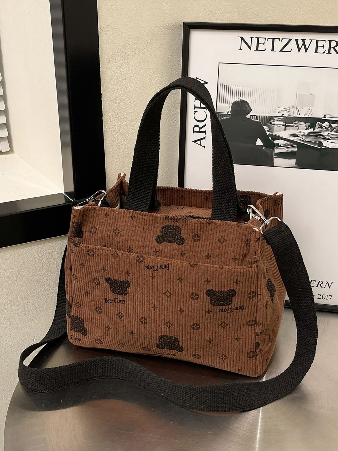 Adjustable Buckle Totes Bag