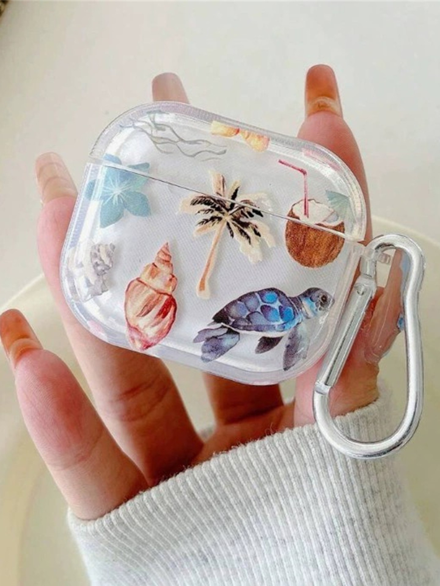 Ocean Style Earphone Case