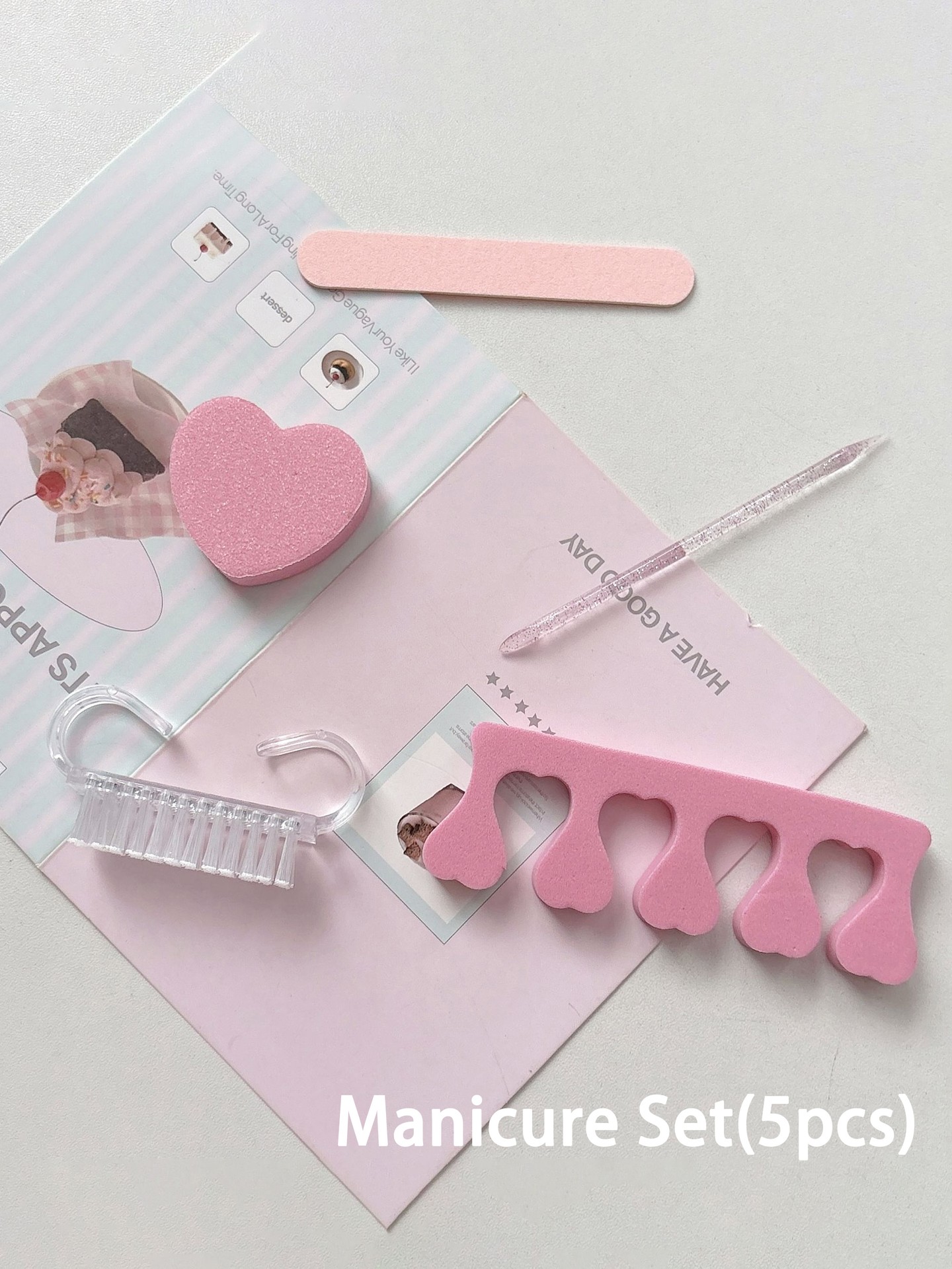 5pcs Muti- Function Nail Art Kit