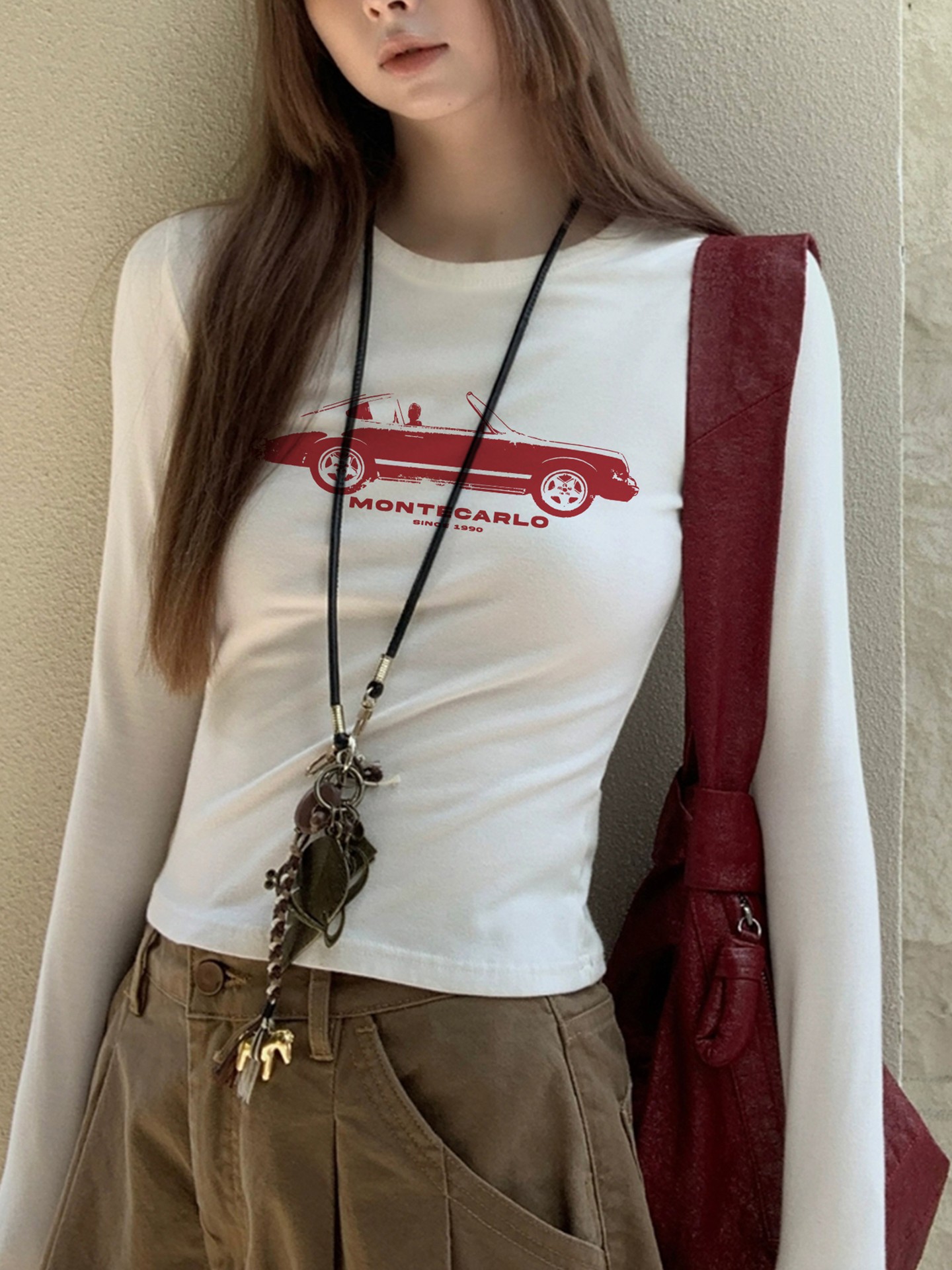 Vintage Car Printed T-Shirt