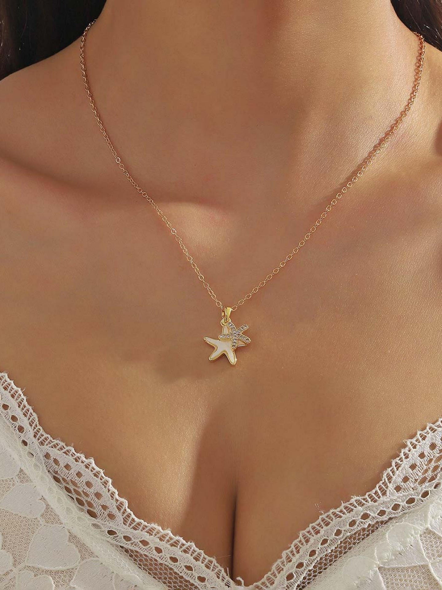 Starfish Artificial jewellery - Pendant Necklace