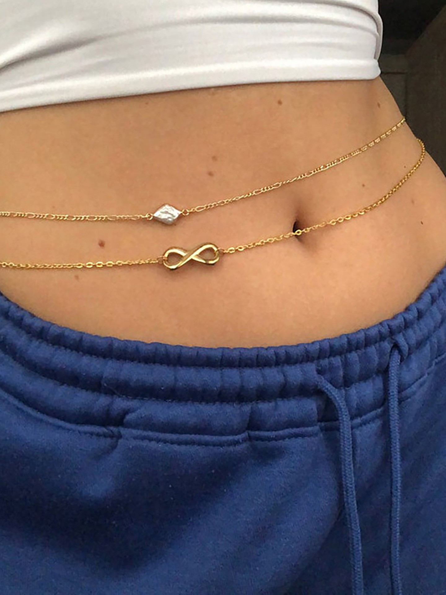 Knot Imitation/Artificial Jewellery - Waist Chain
