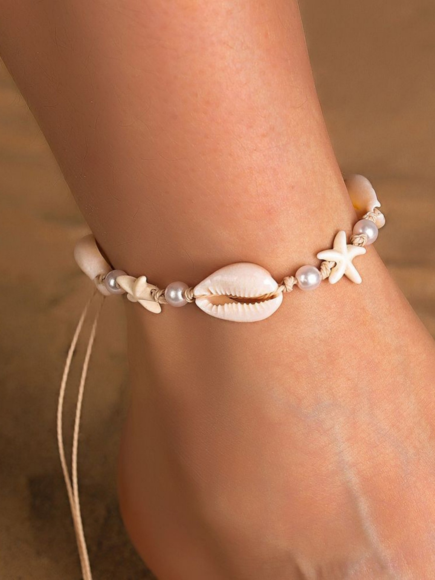 Shell Imitation/Artificial Jewellery - Anklet