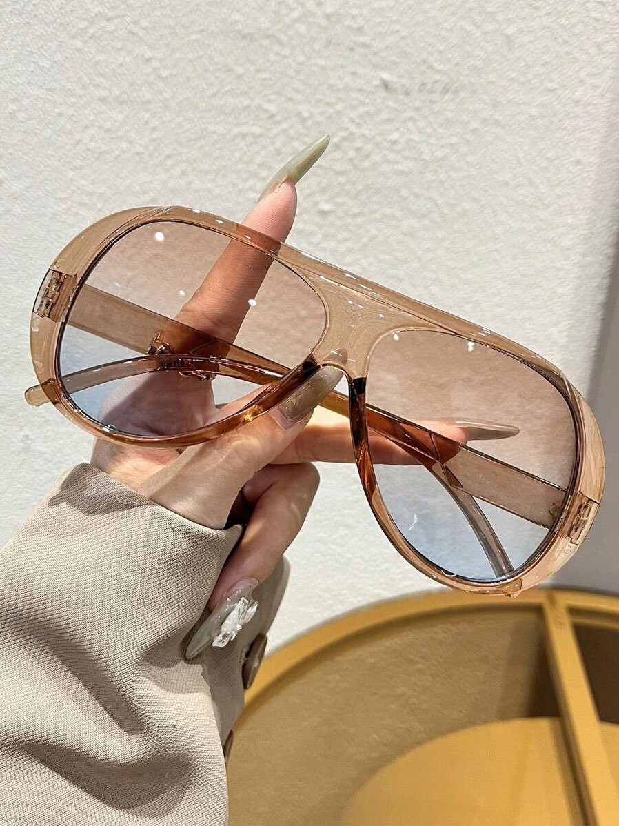 Gradient Aviator Sunglasses