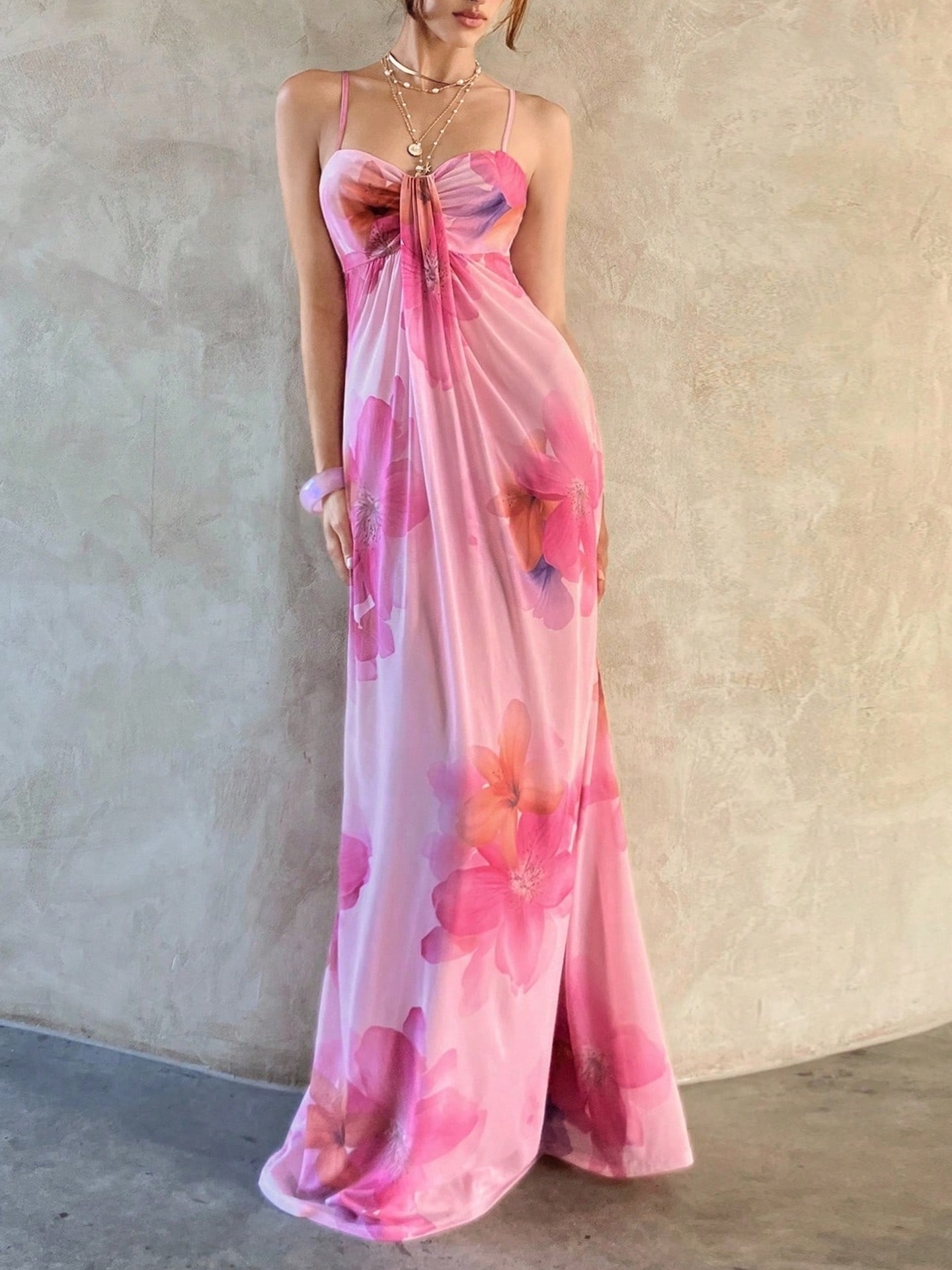 Twist Slip Dress